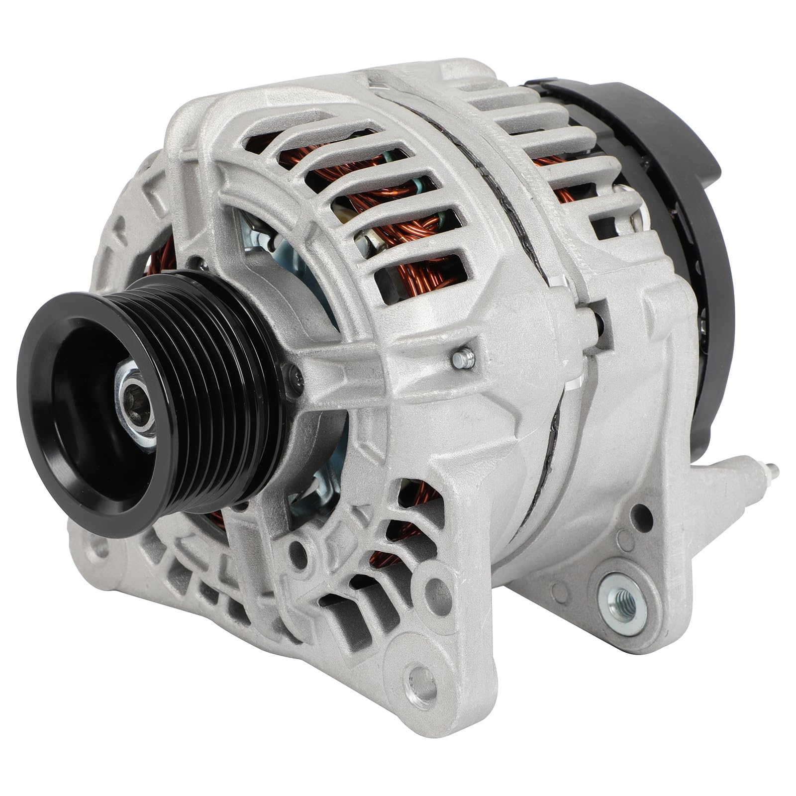 SCITOO Alternator Fit for Volkswagen for Beetle 1999-2005 2.0L - 12V 70Amp CW 6-Groove Pulley, Replace OE 13850 028903028C 03790