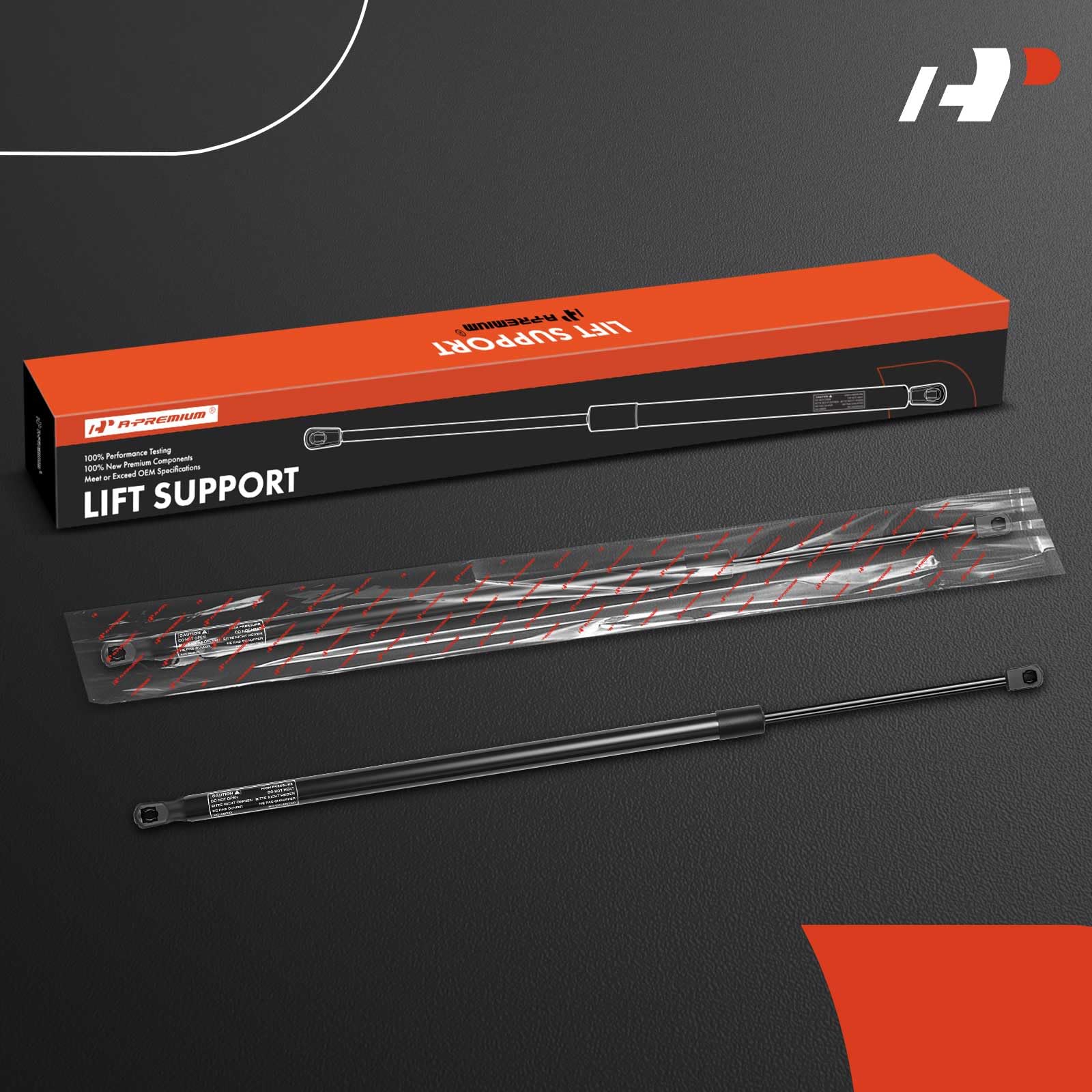 A-Premium Front Hood Lift Support Shock Strut Compatible with GMC Acadia Sport Utility 2007 2008 2009 2010 2011 2012