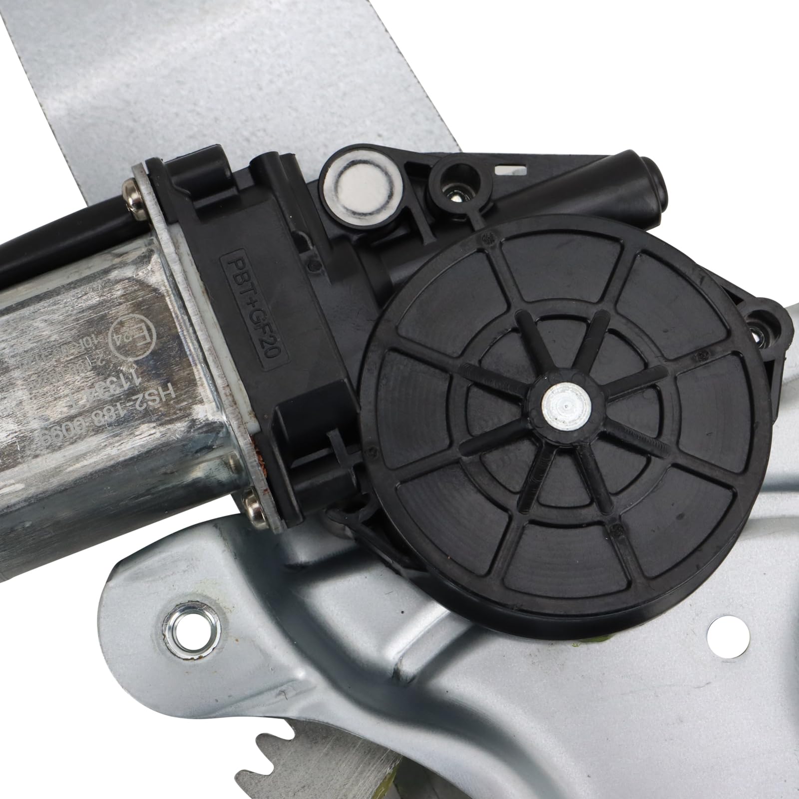 Trq Rear Left Power Window Regulator & Motor Assembly Drivers Side Compatible With 2001-2007 Toyota Highlander