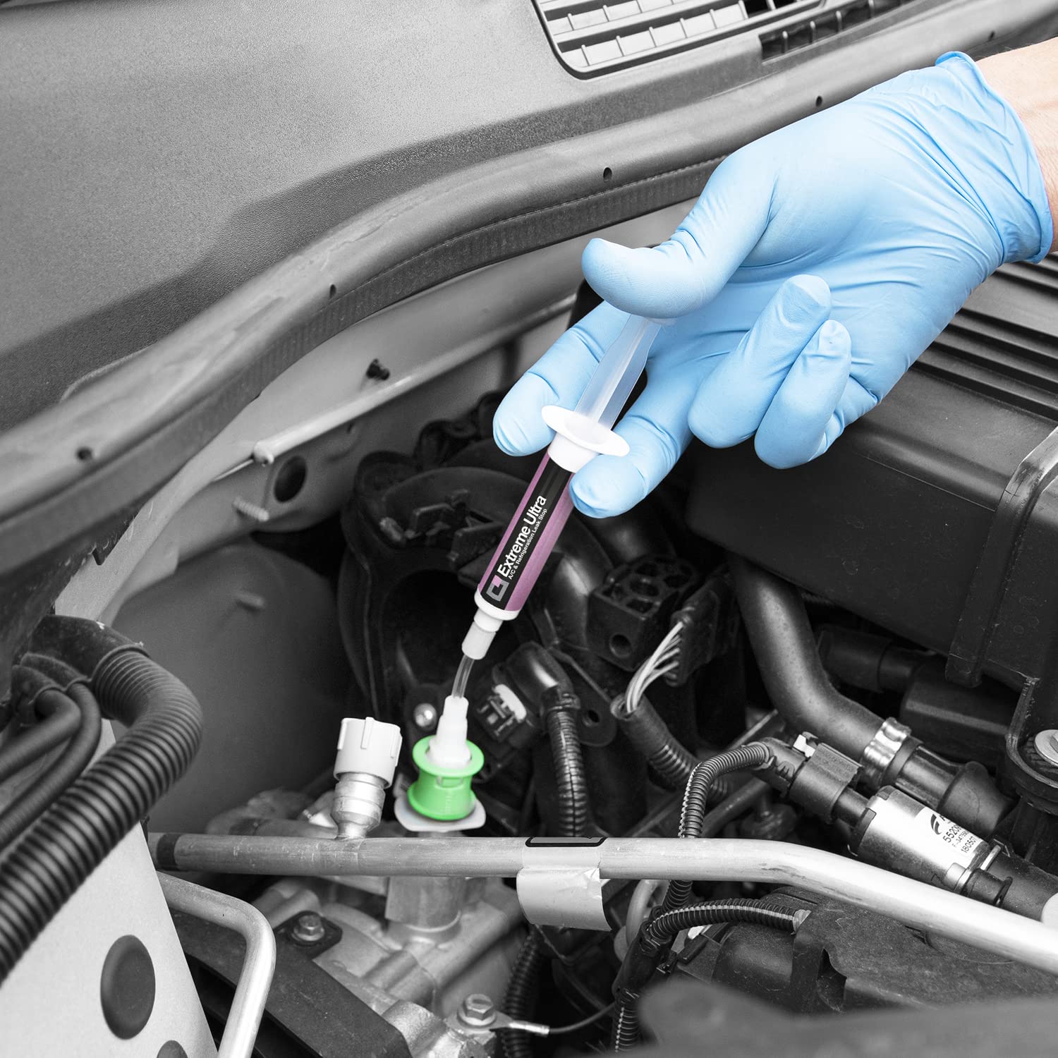 Errecom Extreme Ultra | A/C Leak Stop for Vehicle A/C Systems | Works with All Refrigerants and Lubricants | Includes R1234yf an