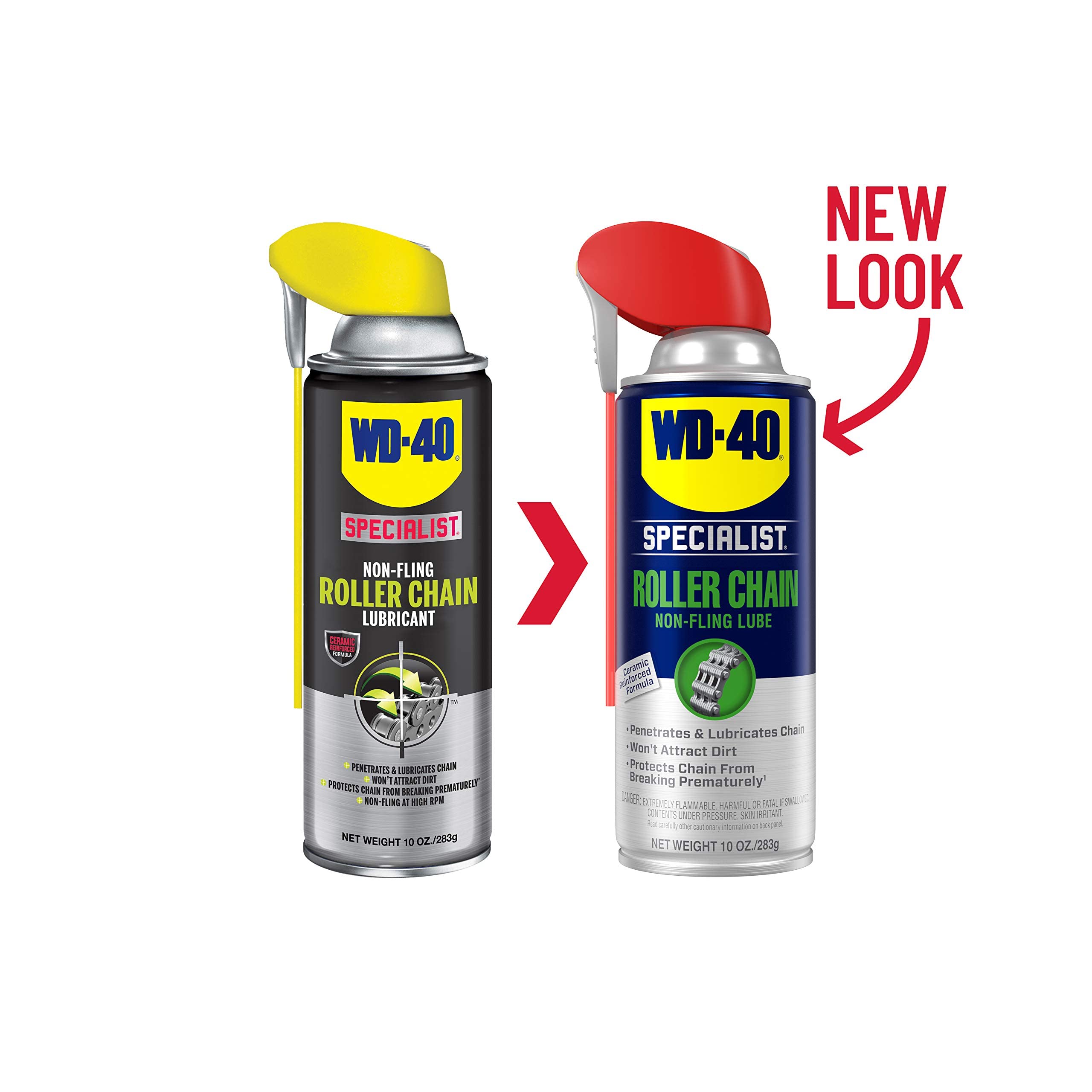 Wd-40 Specialist Roller Chain Non-Fling Lubricant, 10 Oz