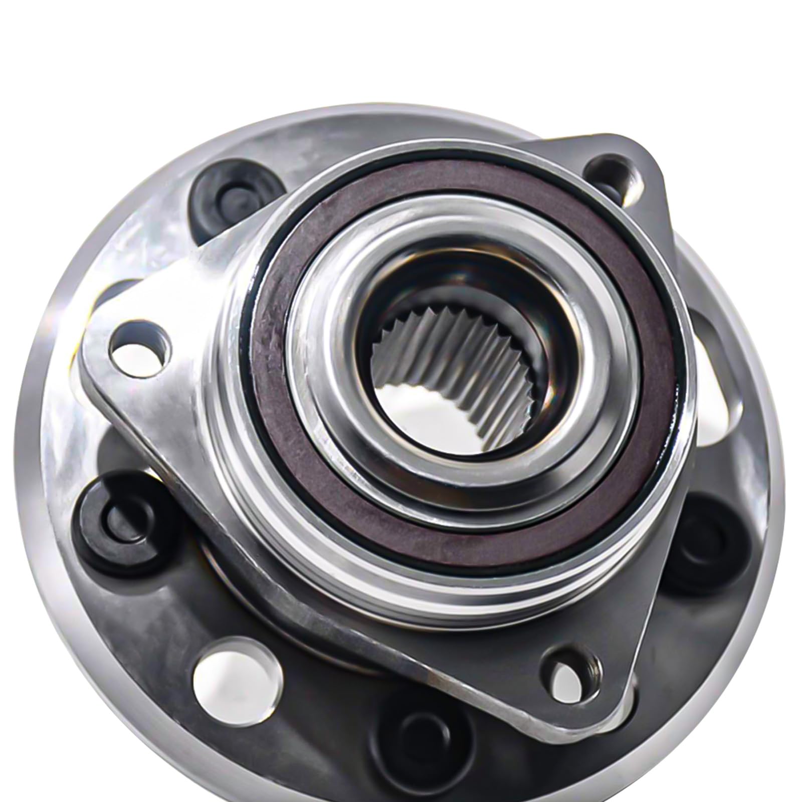 Motorbymotor 513288 Front Rear Wheel Bearing And Hub Assembly With 5 Lugs For Chevrolet Malibu Limited Impala, Cadillac Xts, Bui