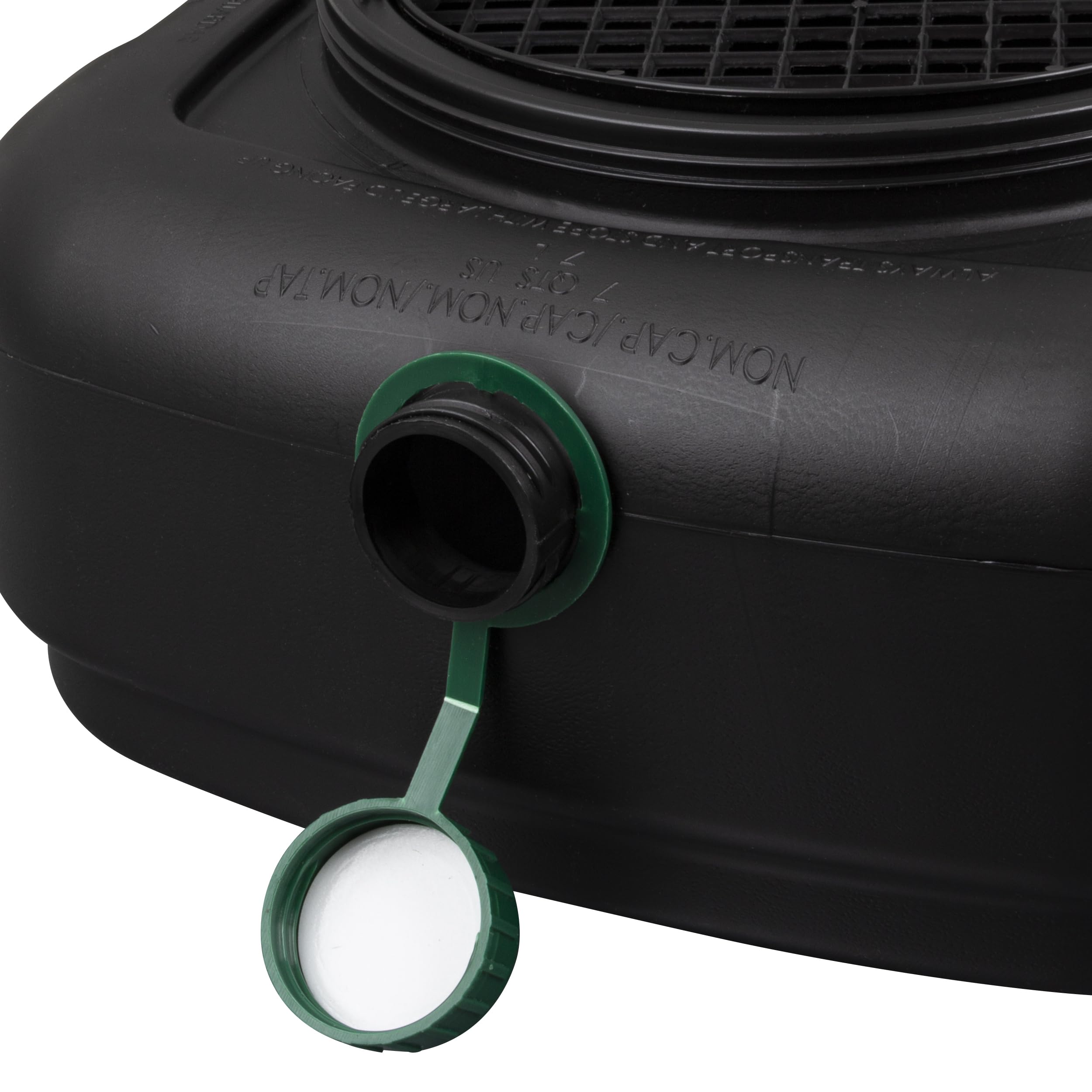 Scepter AM07029 7.3 Quart Oil Drain Pan with Lid, Filter Drain Screen, and Pour Spout for Automotive Fluids Including Engine Oil