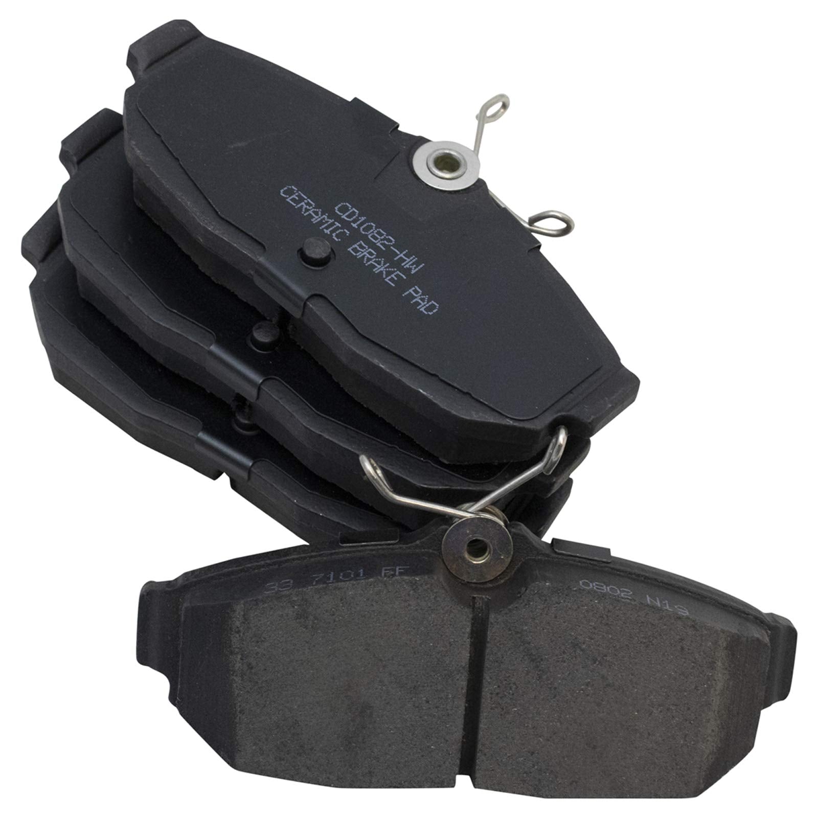 TRQ Rear Brake Pads Ceramic Compatible with 2005-2014 Ford Mustang
