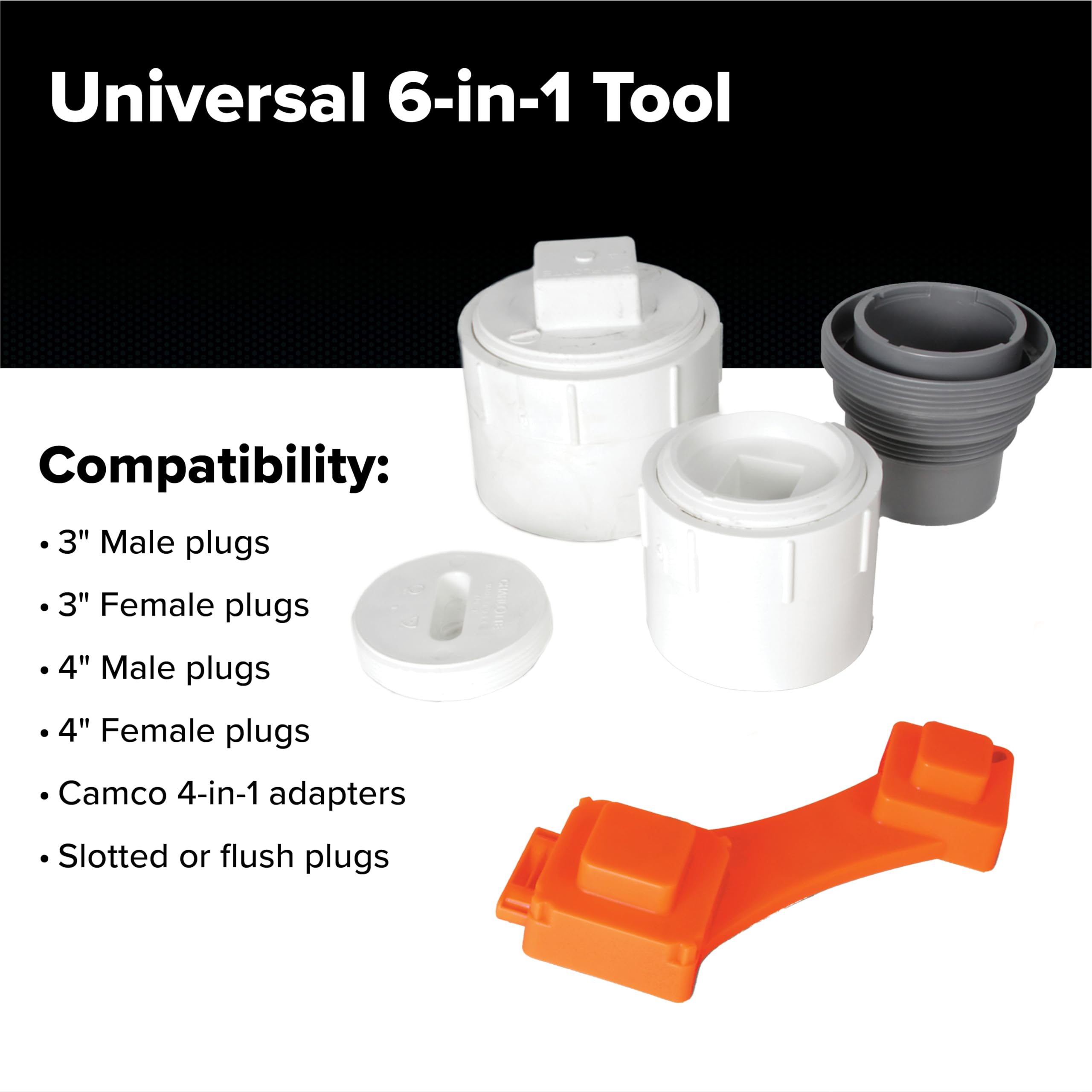 Rv Sewer Plug Wrench(Pack Of 1)