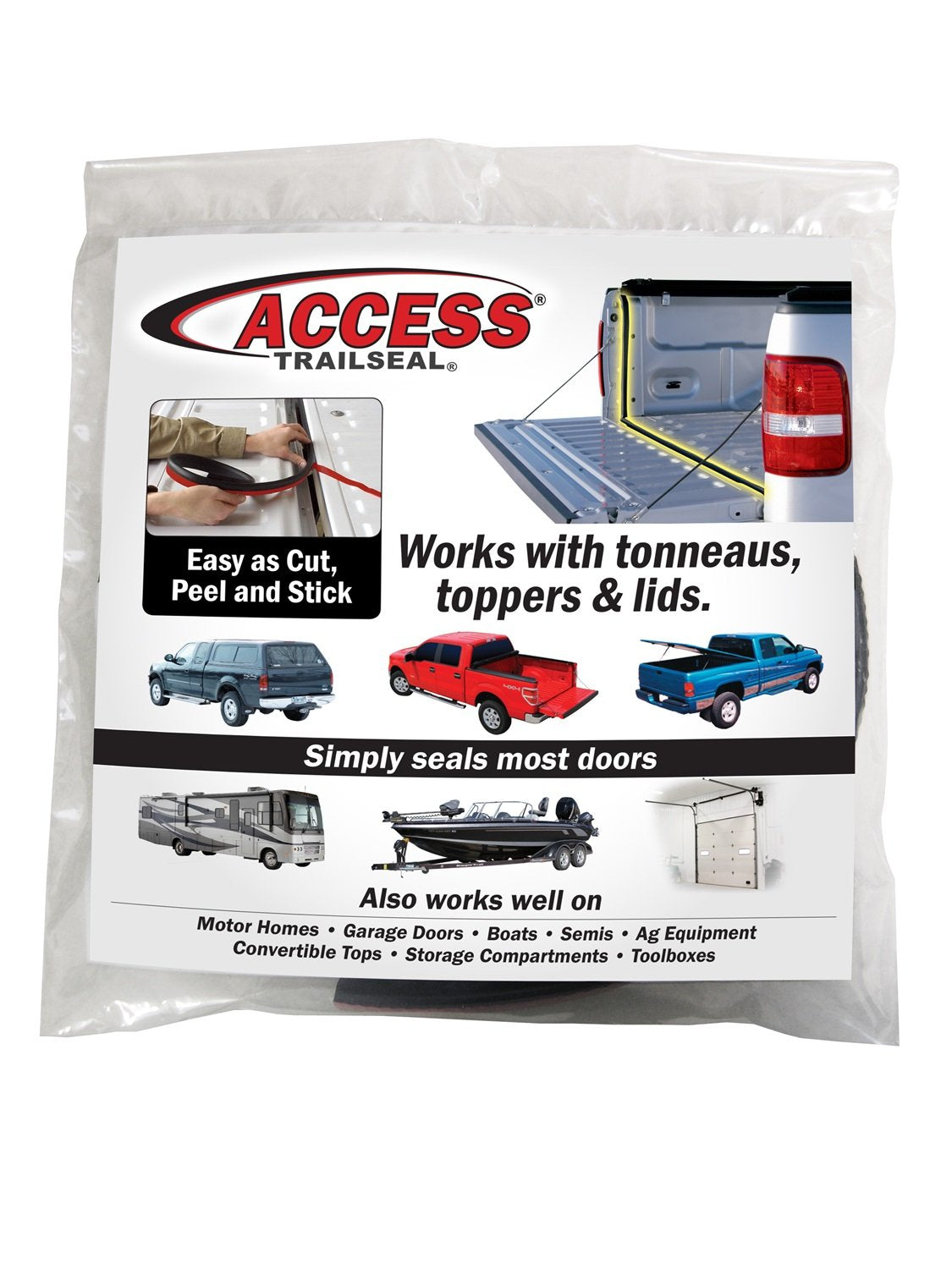 Agri-Cover TrailSeal Total Bed Seal Kit - Vinyl, Model 0134.9609, Durable Truck Bed Protection