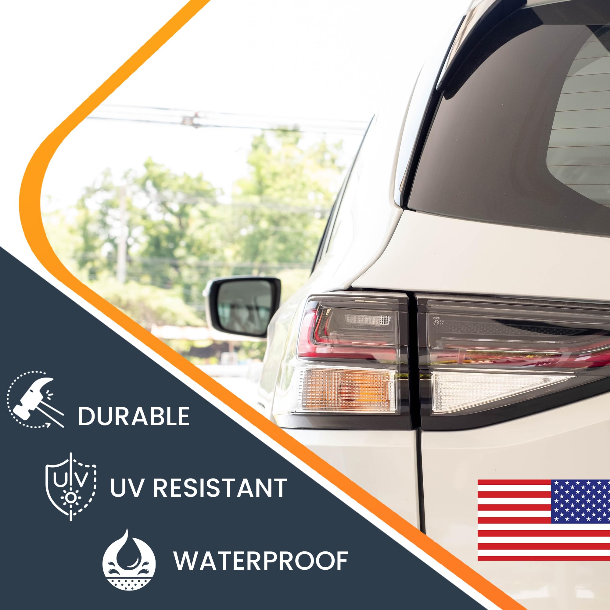 Magnet Me Up American Flag And Reversed American Flag Magnet Decals, Opposing 2 Pack, 3X5 Inches, Heavy Duty Automotive Magnet F