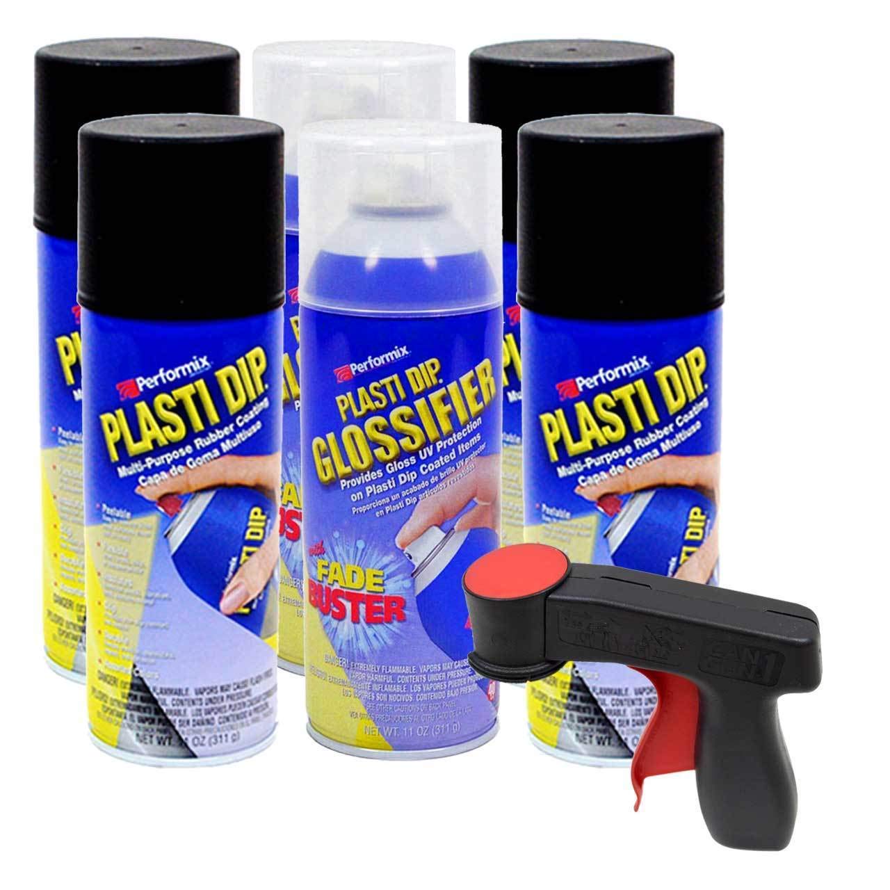 Plasti Dip Black Rim Kit Variation (Black Rim Kit With Gun)