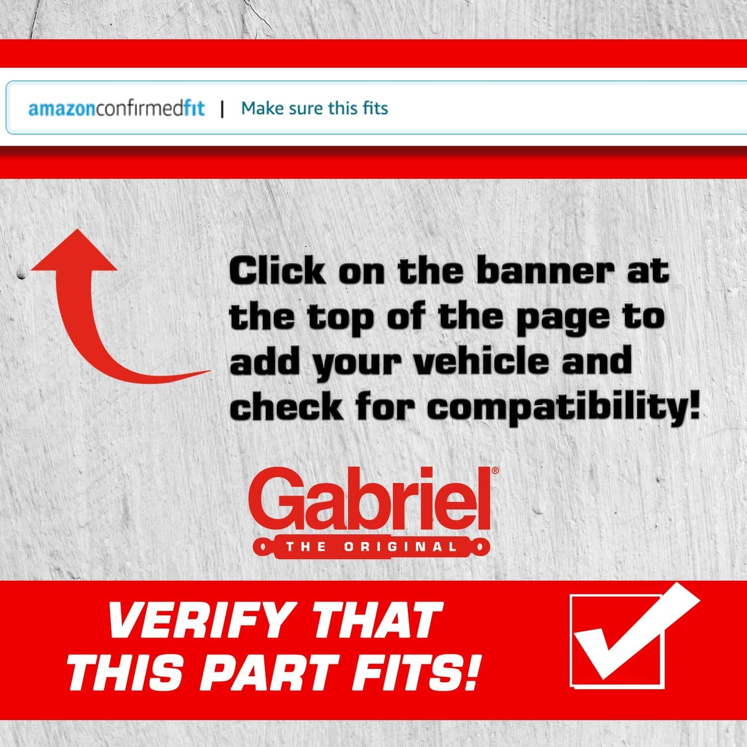 Gabriel G56802 Ultra Front Strut For Volvo Models (1 Pack)