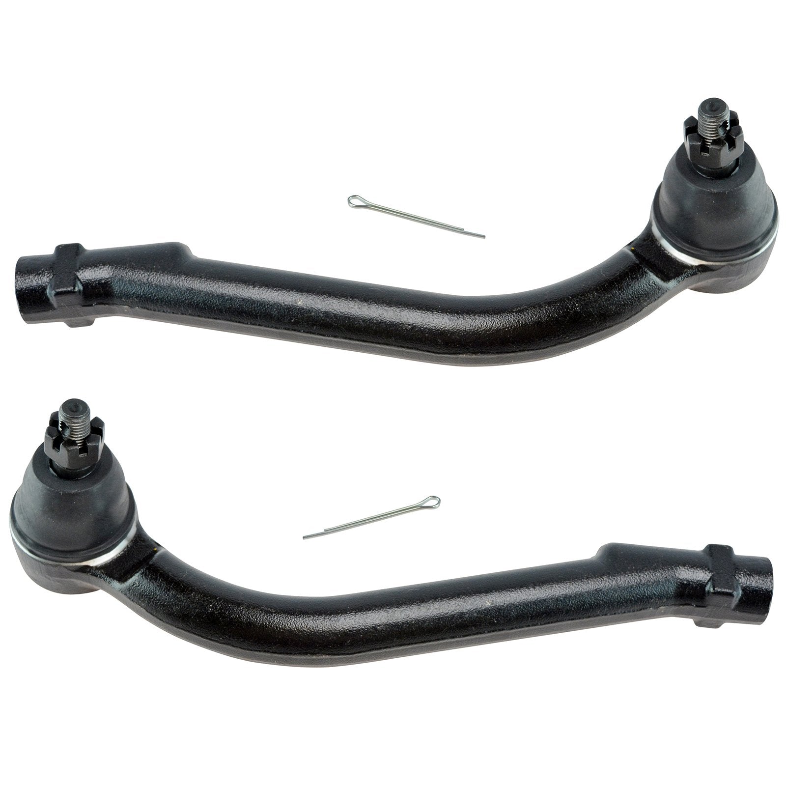Trq Front Inner And Outer Tie Rod Set Compatible With 2007-2010 Hyundai Elantra 2010-2013 Kia Forte 2010-2016 Forte Koup