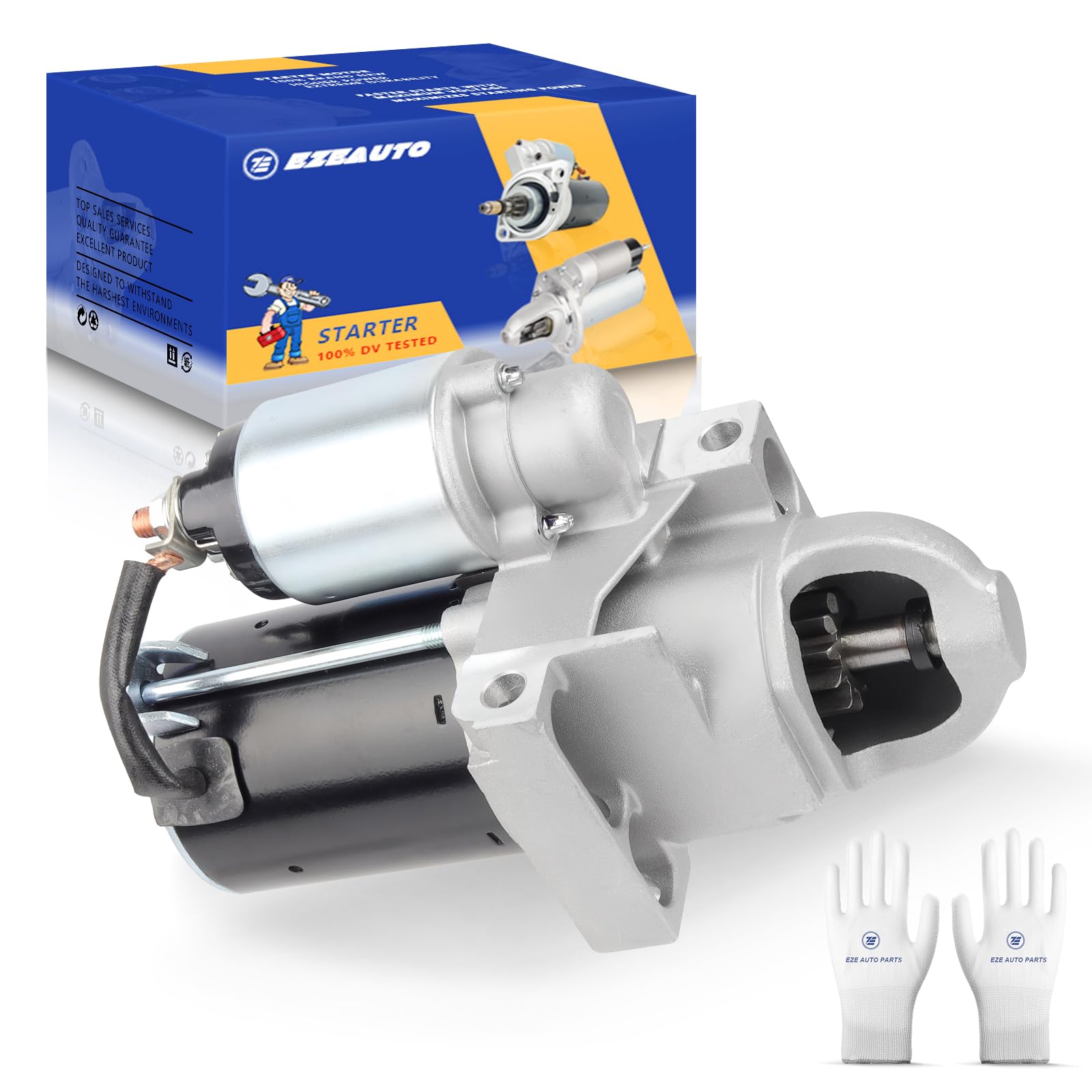 Ezexpreze New Starter 4.3L Compatible with 99-04 Chevrolet Silverado 1500 S10 Express 1500 Blazer Astro, GMC Sierra 1500 Savana 