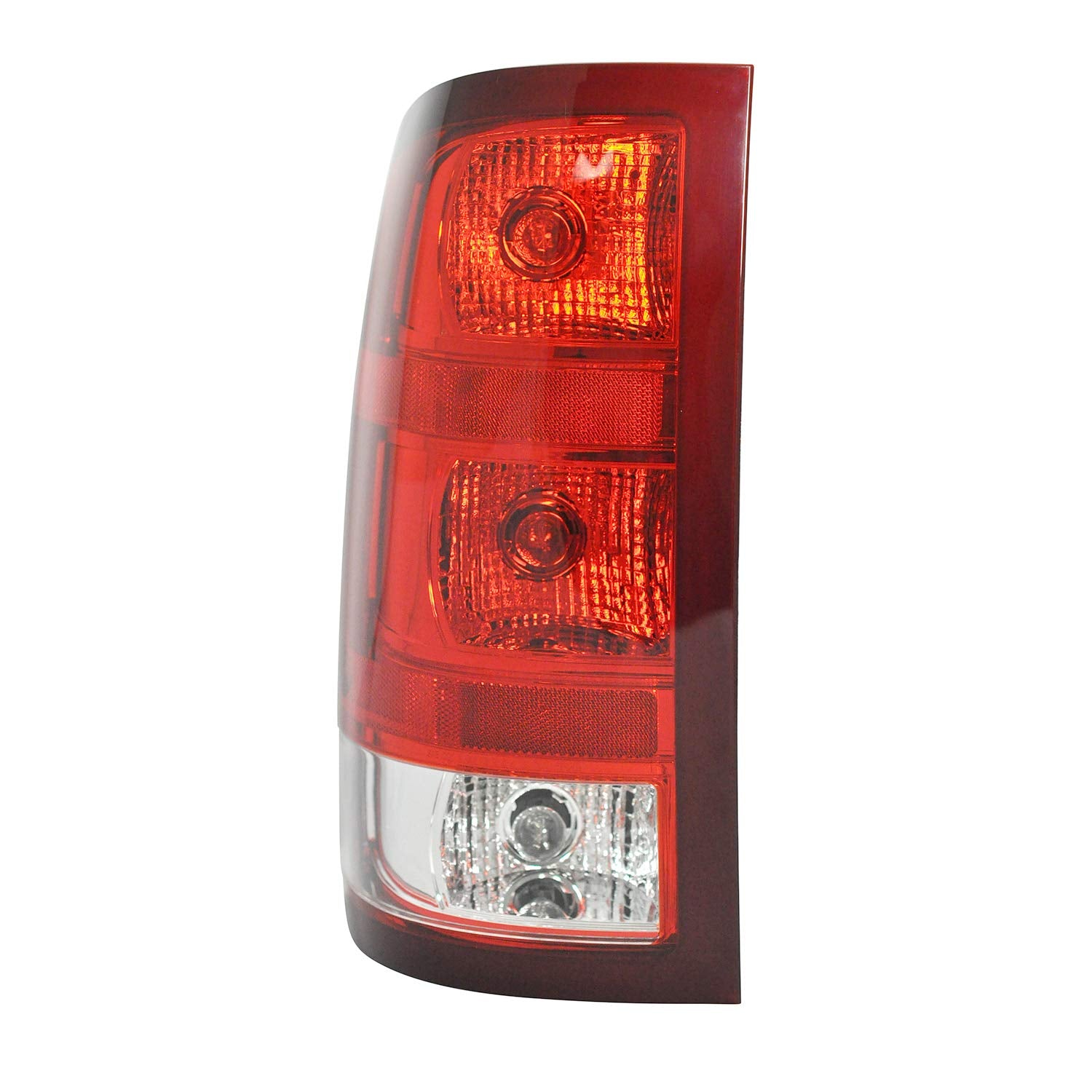 Dependable Direct Driver Side (Lh) Tail Light Assembly For 2007-2013 Gmc Sierra 1500 (Sl, Sle, Slt, Wt) - 2007-2010 Gmc Sierra 2