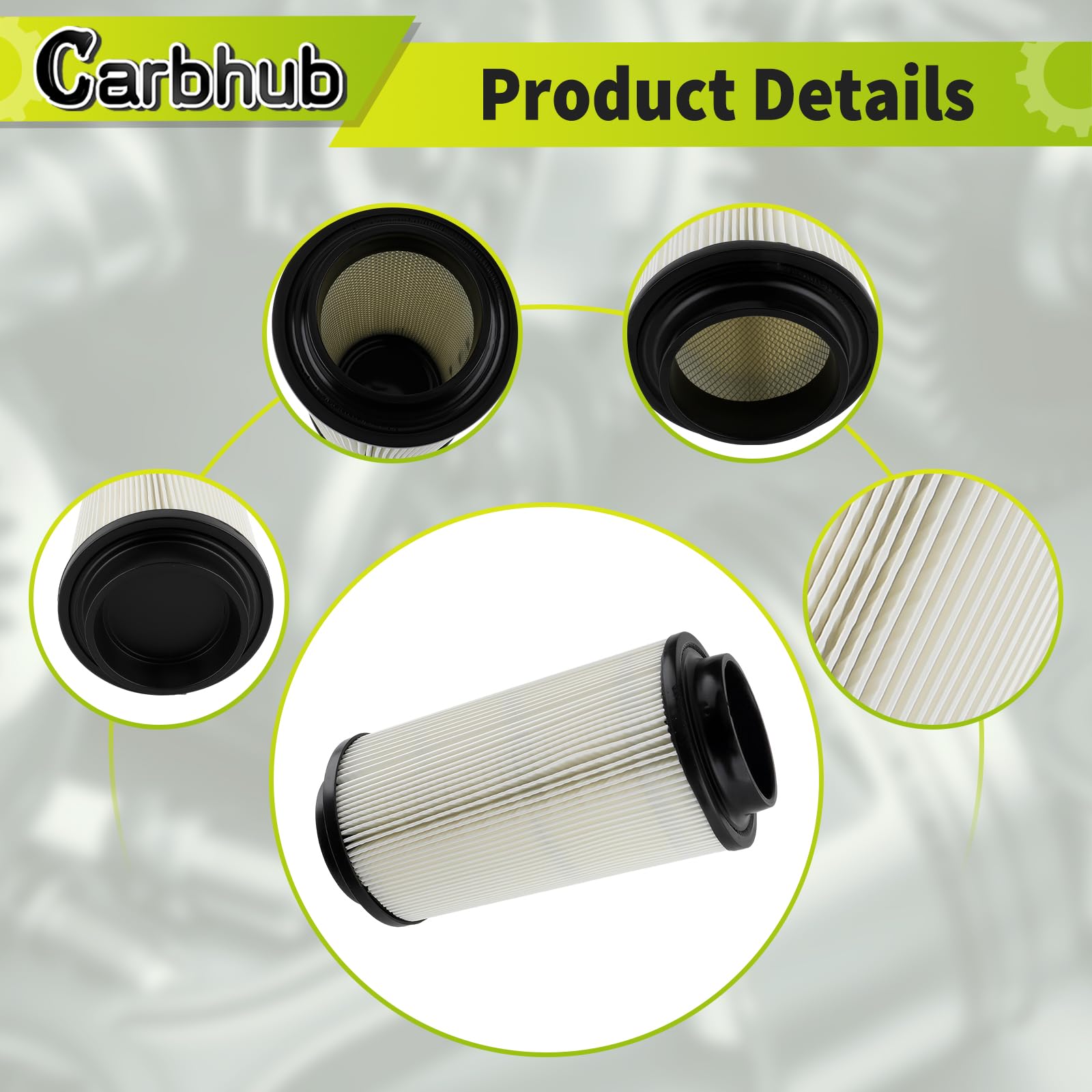Carbhub 7080595 Air Filter For Polaris Sportsman 400 500 550 570 600 700 800 850 Scrambler Magnum Atv Parts