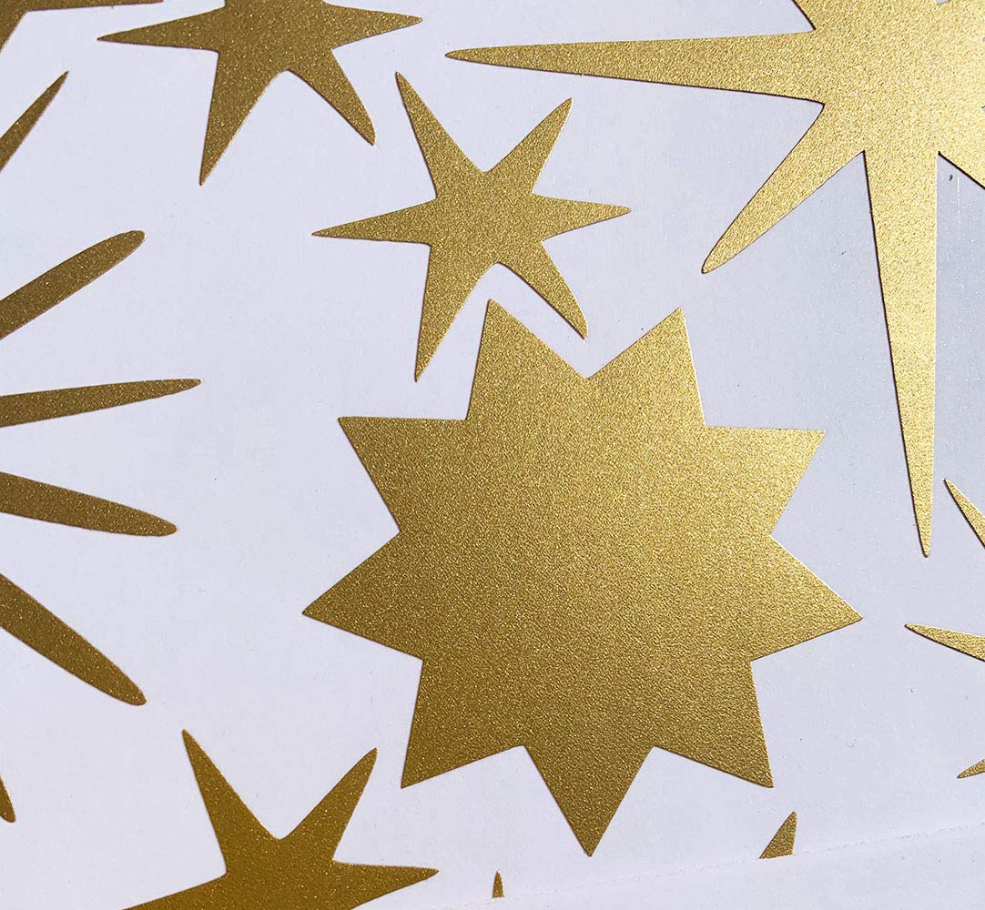 Sparkle Decals Star Decals, Nursery Wall Decal, Kids Room Decor, Star Wall Decor, Sparkle Wall Art, Baby Room Star Wall Sticker