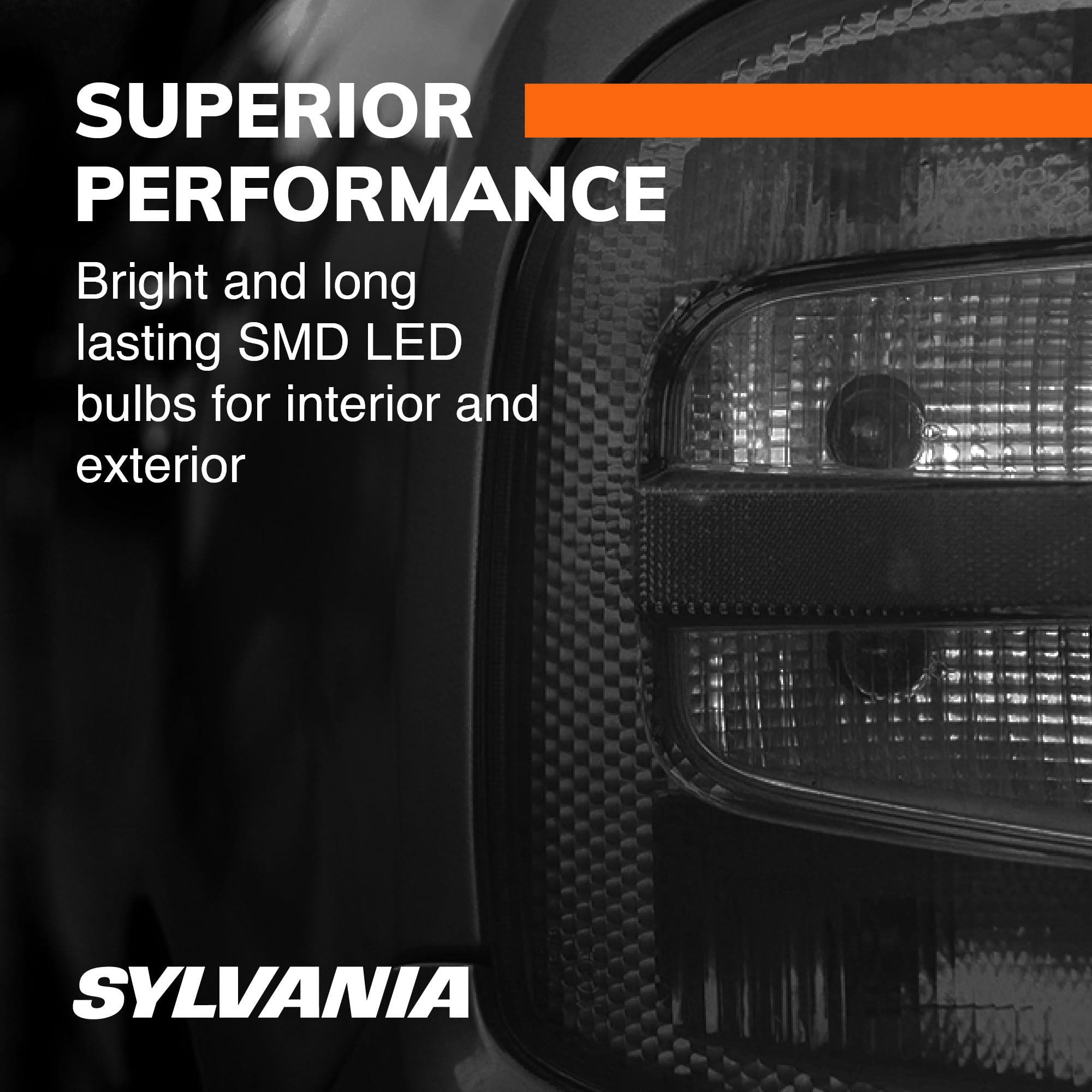 Sylvania - De3175 31Mm Festoon Led White Mini Bulb - Bright Led Bulb, Ideal For Interior Lighting - Map, Dome, Cargo And License