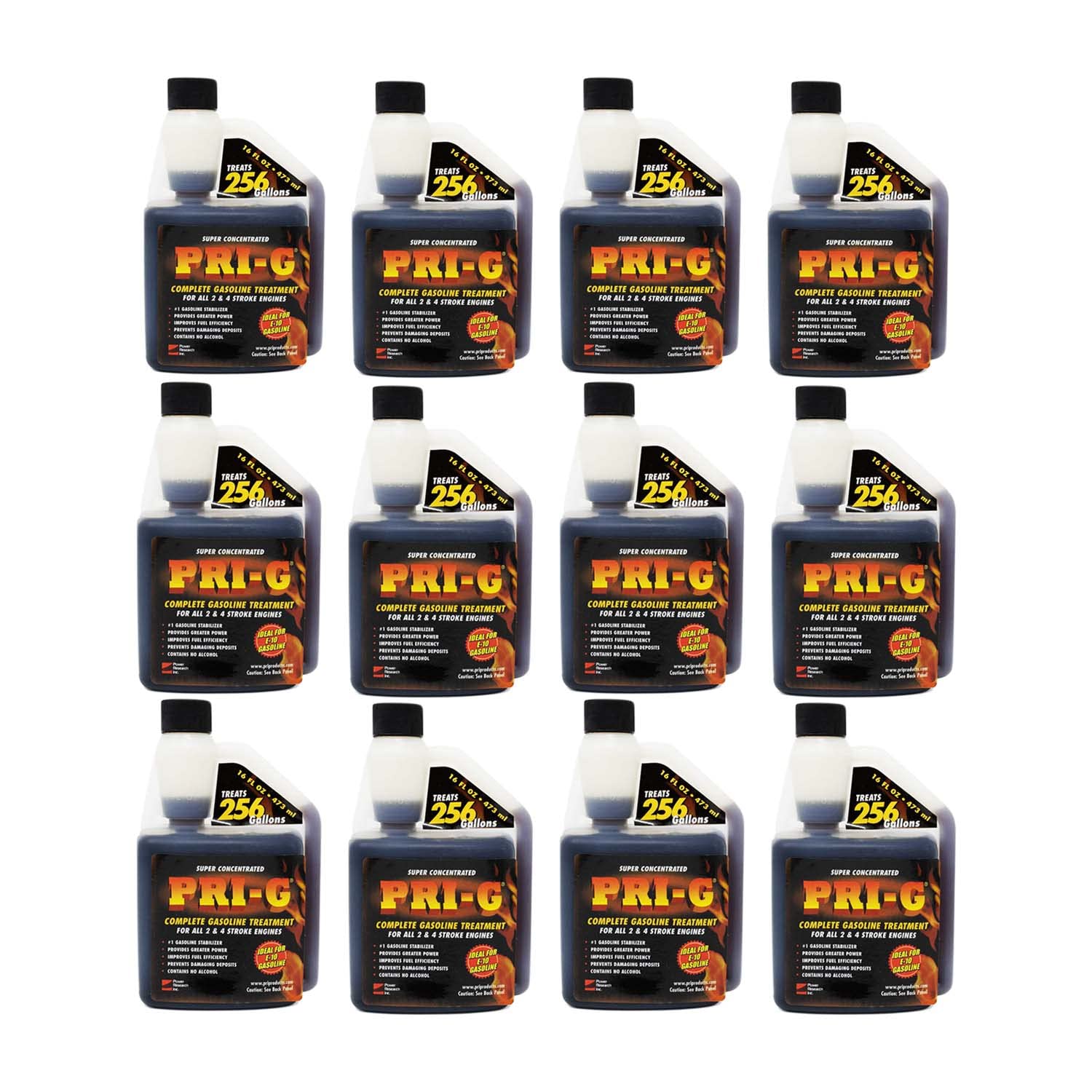 Fuel Stabilizer- Concentrated Gasoline Fuel Treatment for 2 and 4 Stroke Engines to treats 256 Gals. PRI-G Keeps Fuel Storage Fr