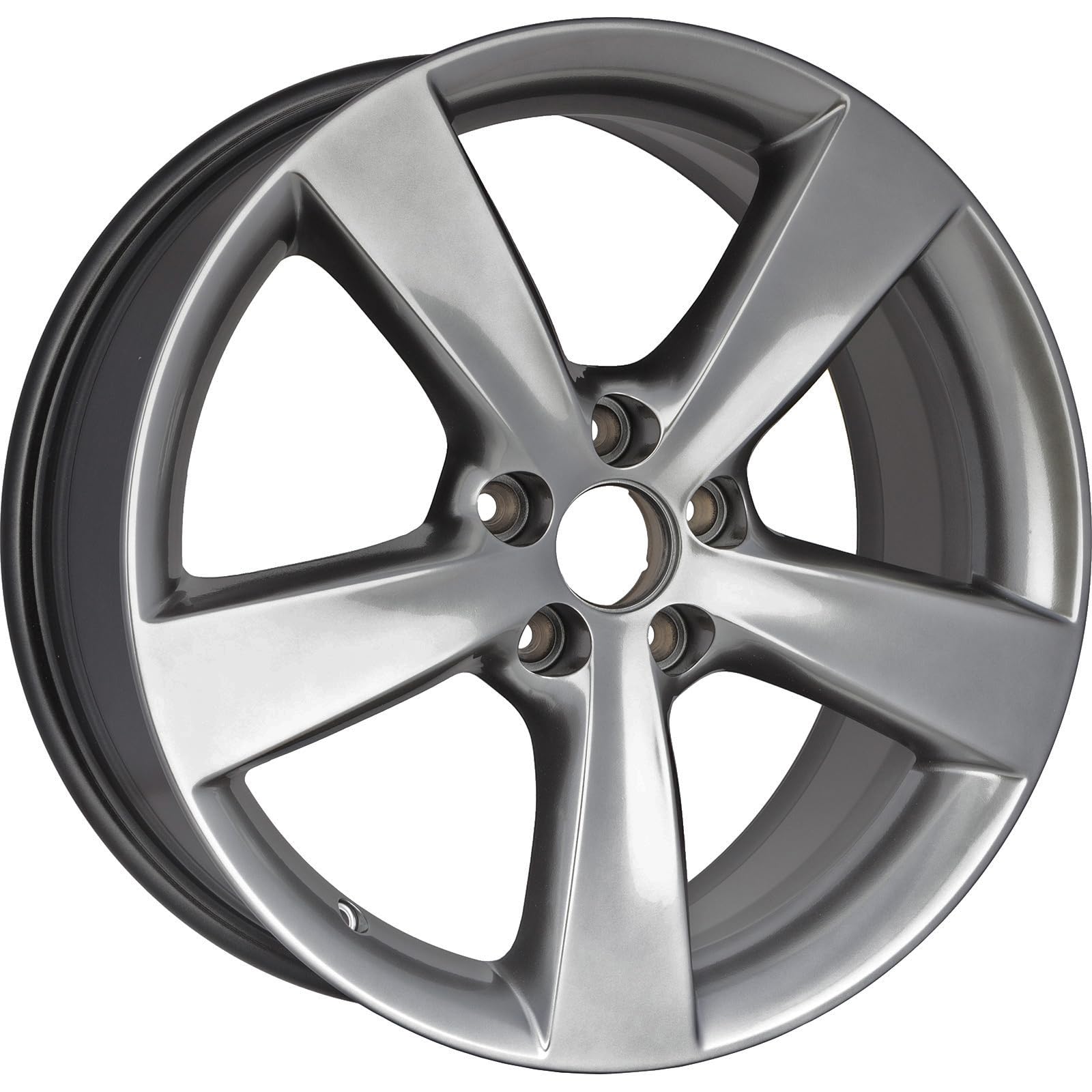 18x7.5 Dark Hyper Silver Alloy Wheel Rim for Dodge Dart 2013-16