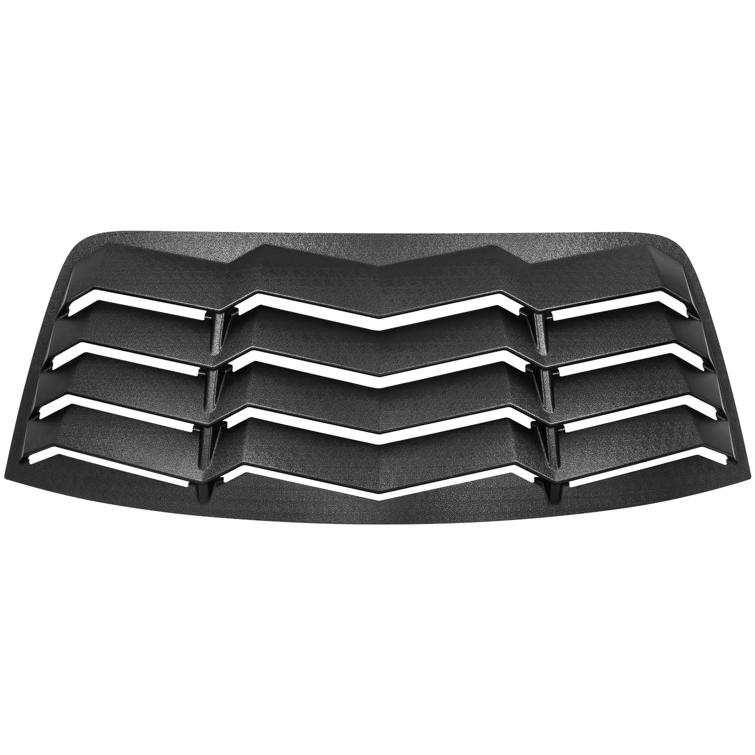 CUMART Rear & Side Window Louver Sun Shade Cover, ABS Black, Compatible with Dodge Challenger 2008-2023, Model cha01