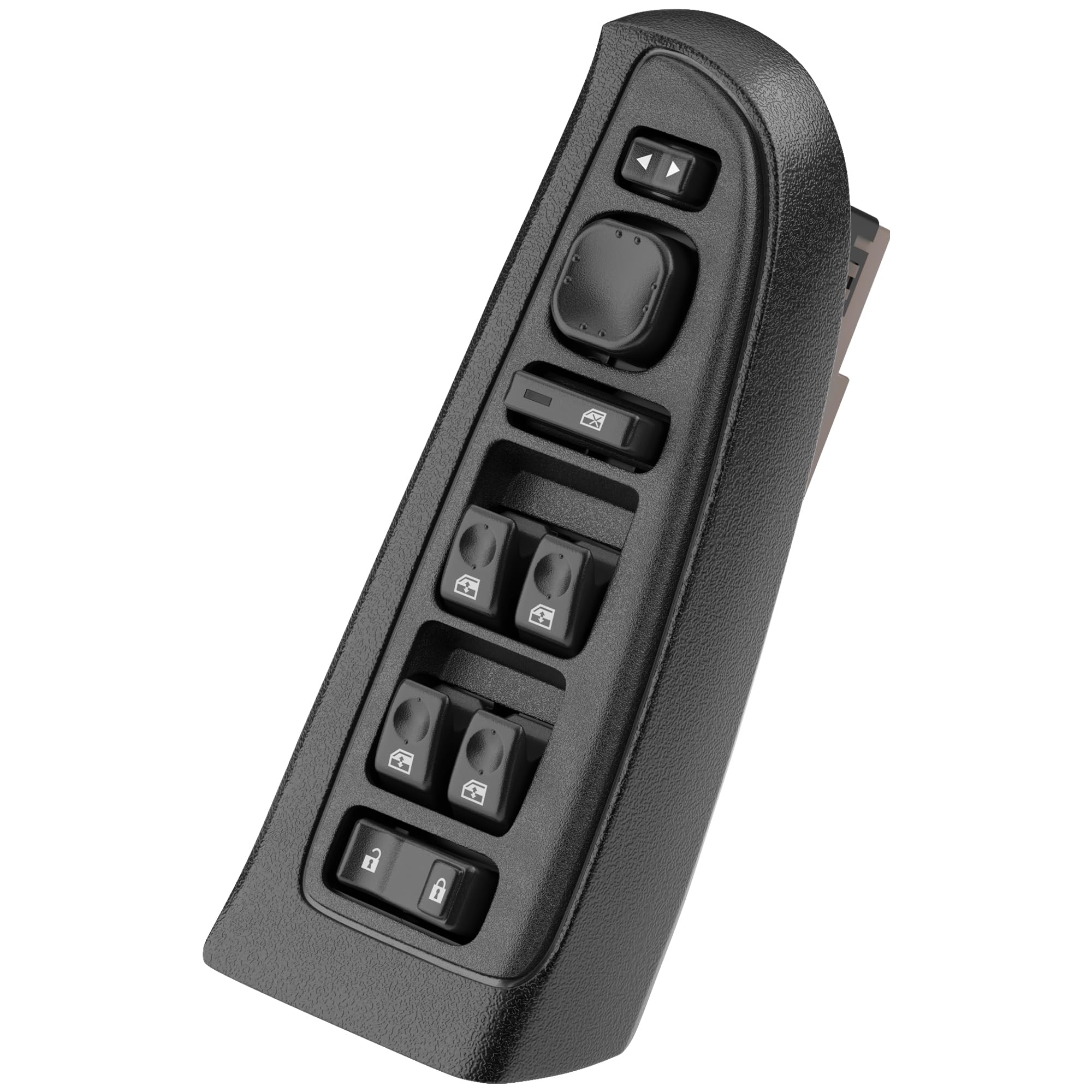 15883323 Front Driver Side Door Lock and Power Window Switch & Black Bezel Cover Fit for 2003-2008 Chevy Avalanche Silverado Sub