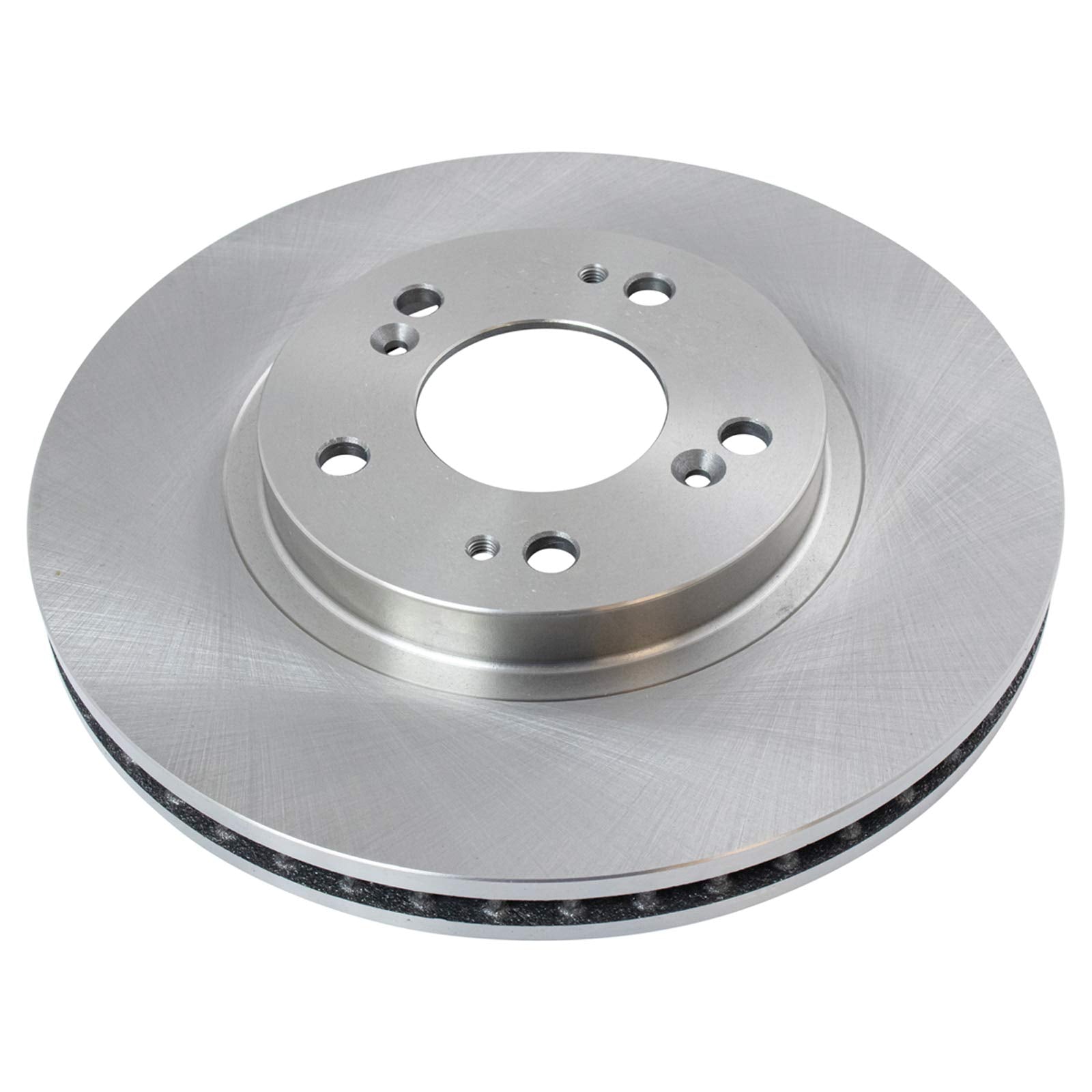 Trq Front Brake Pad & Rotor Kit Brake Pads Brake Rotor Semi-Metallic Compatible With 2004-2011 Mitsubishi Endeavor