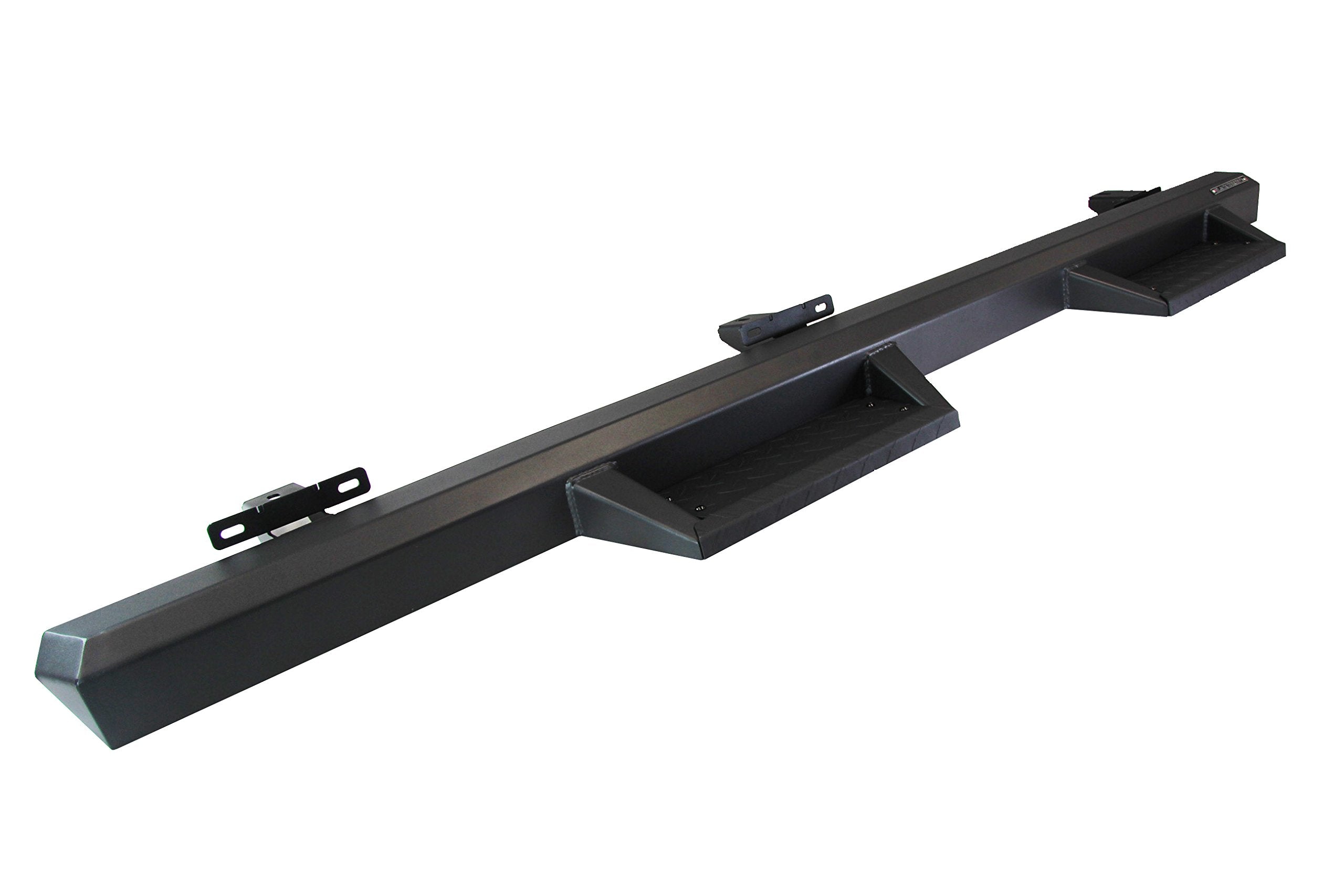 Black Horse Impact Heavy Duty Drop Side Steps Black Compatible With 19-23 Sierra/Silverado 1500|20-23 Sierra/Silverado 2500/3500 Hd-Im-Chsidc-19