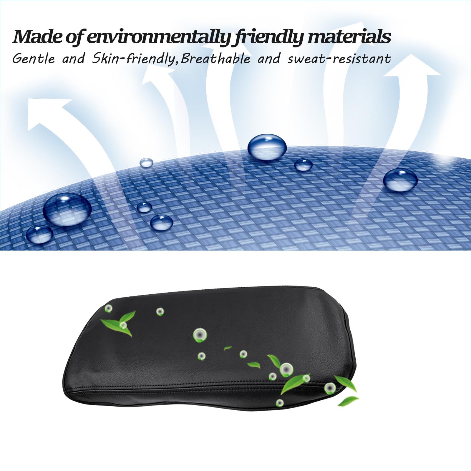Sktu For 2019 2020 2021 2022 2023 2024 Mazda 3 Mazda3 Center Console Cover 2023 2024 Mazda3 Central Console Armrest Pad Mazda3 Bp Seat Box Cover Automotive Car Center Console Soft Cushion (Black)