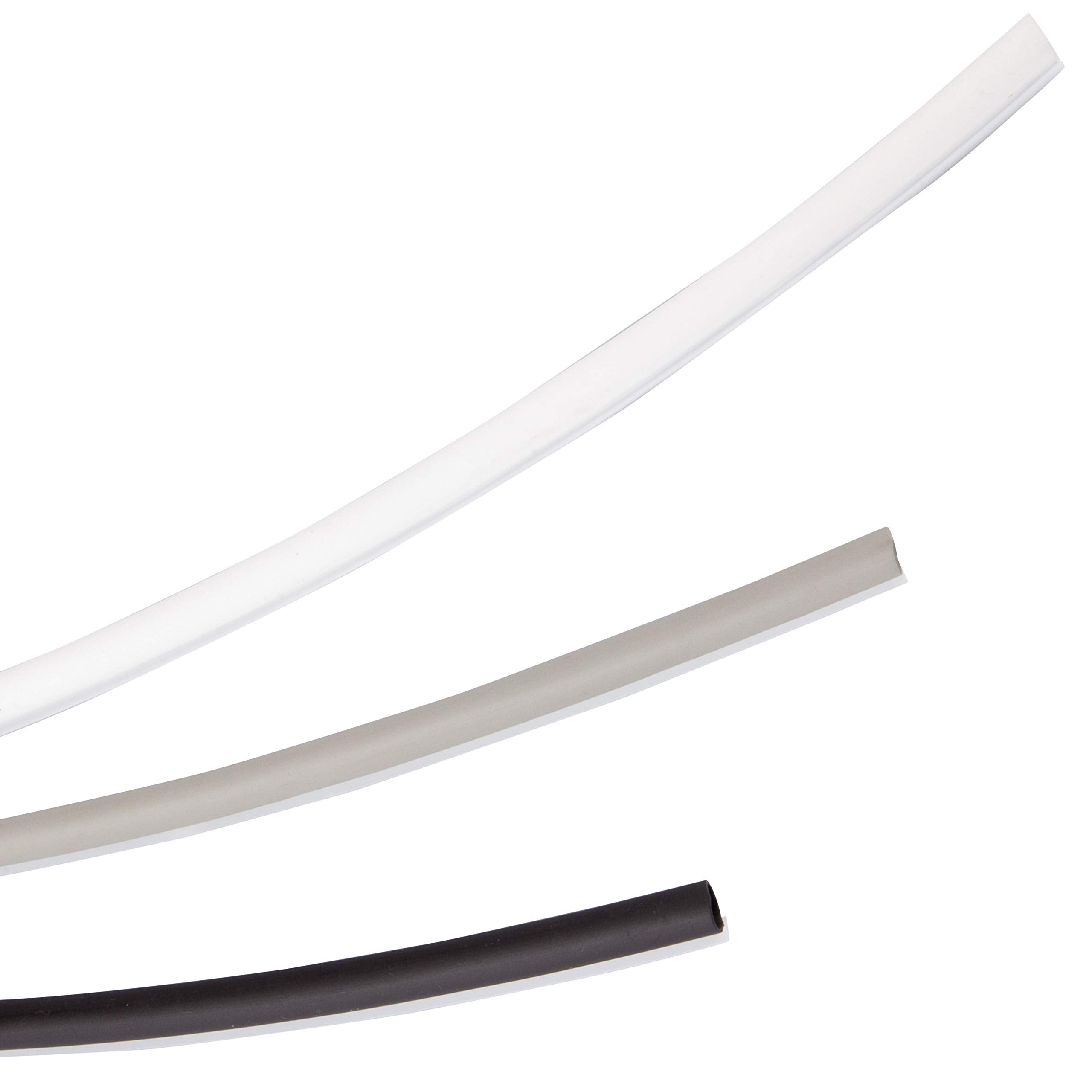 T-Slot Mount Window Weatherstrip Seal 5/16' Bulb Bubble For 3/16' Slot Receptacle 3 Colors & 5 Length Options (17', White)