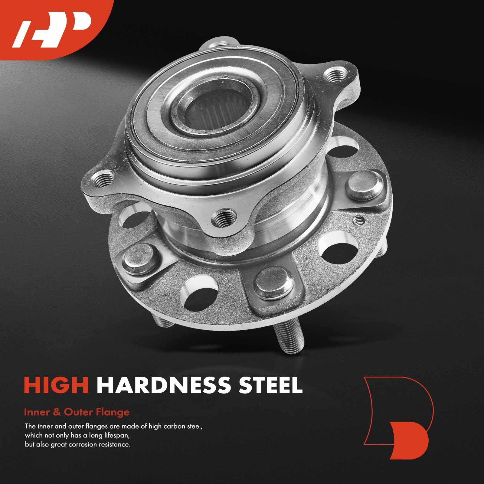 A-Premium Rear Wheel Bearing And Hub Assembly With 5-Lug Compatible With Kia Sportage 2016-2021, Hyundai Tucson 2016-2021, Awd O