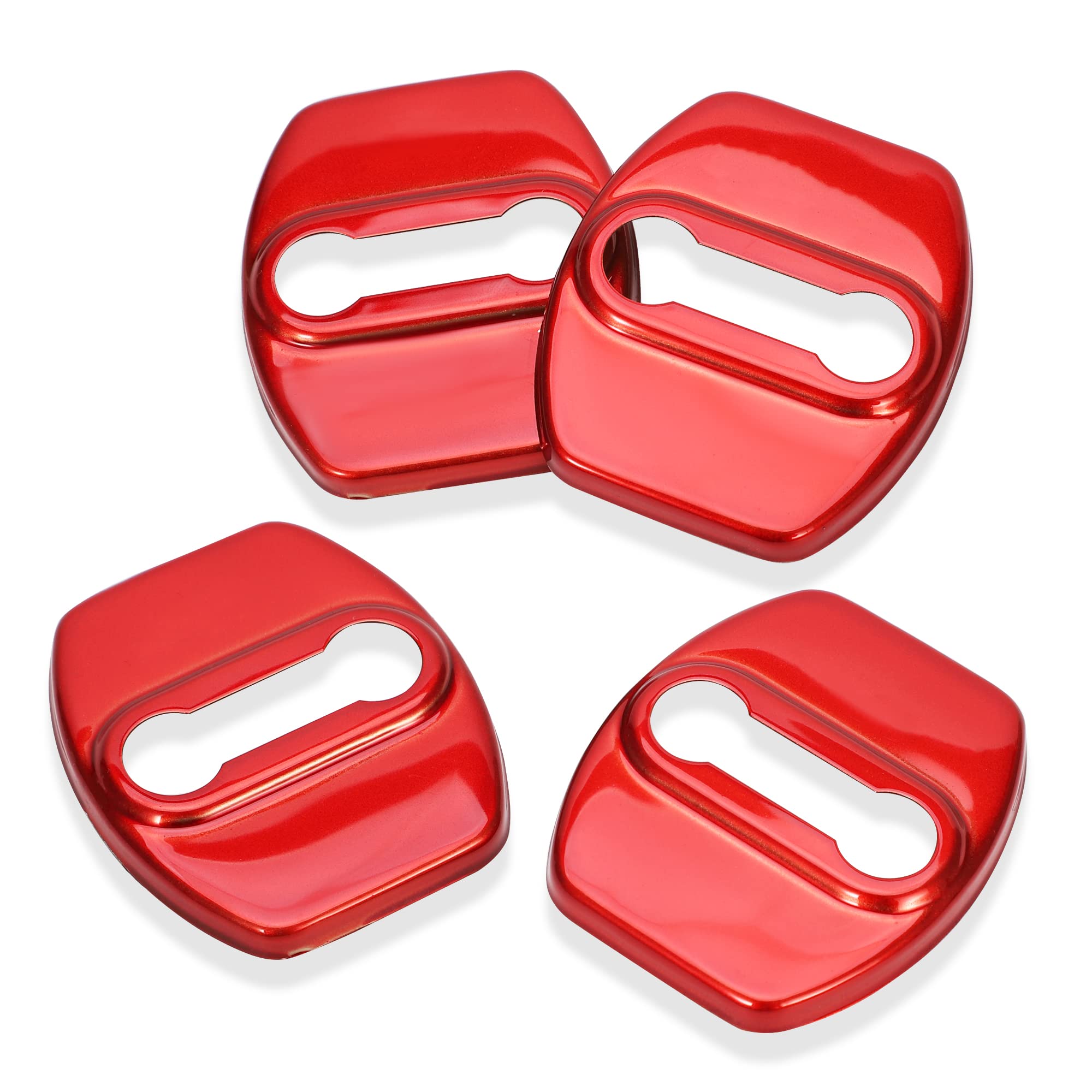 Tomall 4Pcs Car Door Lock Latches Cover Protector Compatible With Kia Stinger Sorento Soul Gt-Line Gt2 Gt1 Optima Forte K5 Acces