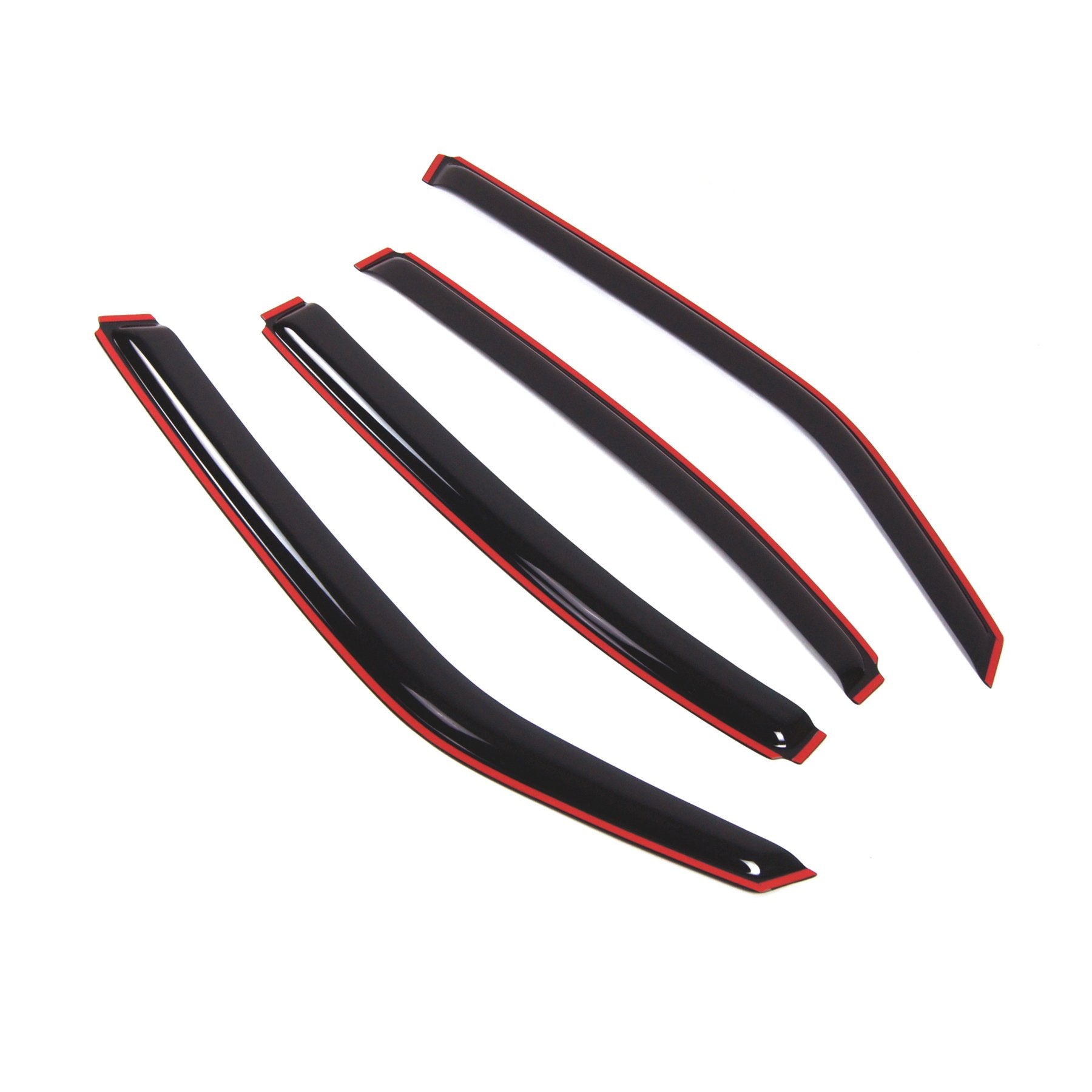 Car Window Rain Guard | In-Channel Visors Auto Side Window Deflectors | Windows Visor Rain Shields Compatible With 2006-2010 Dod