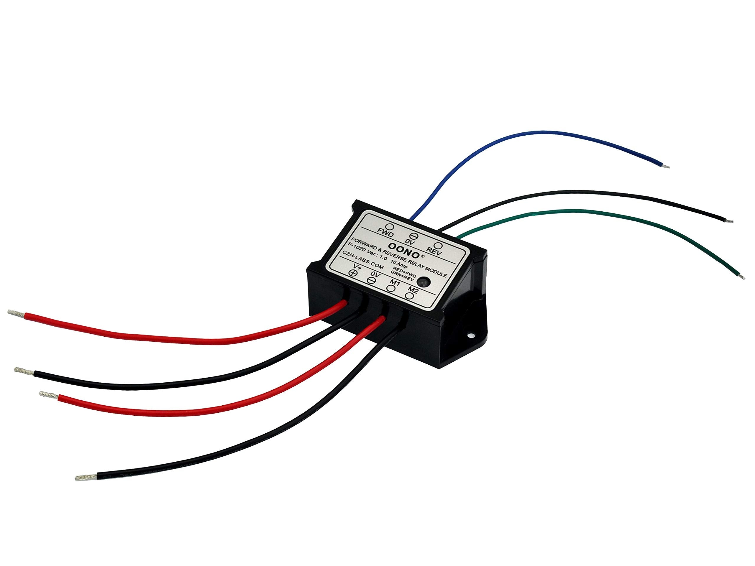 OONO Forward and Reverse Relay Module for Motor/Linear Actuator, DC 24V, Model F-1020