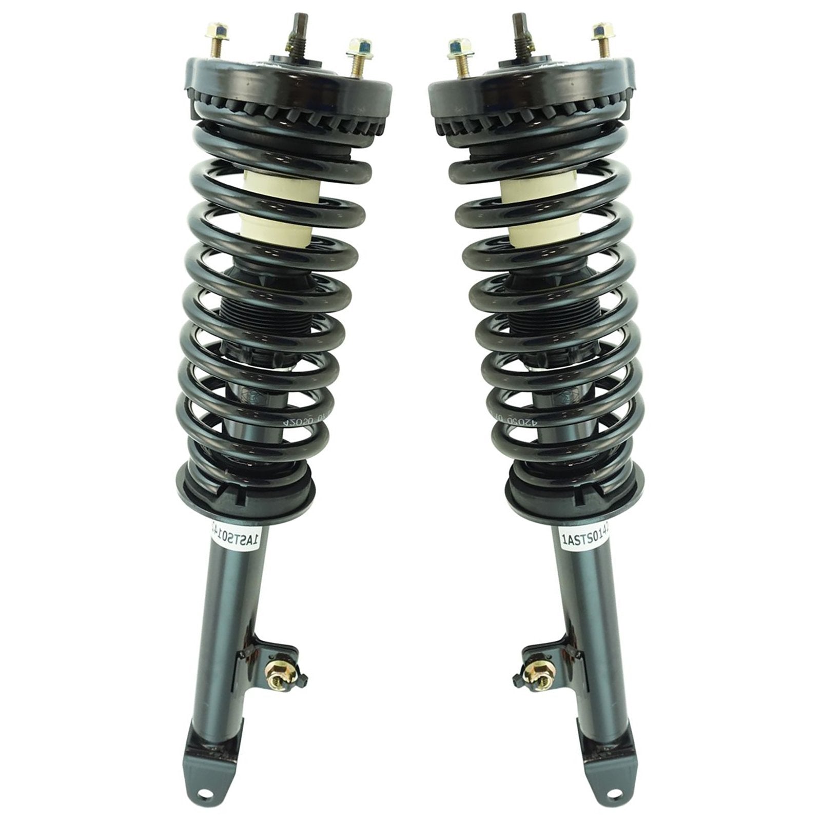 Trq Front Strut & Coil Spring Assembly Set Driver & Passenger Sides Compatible With 05-10 Chrysler 300