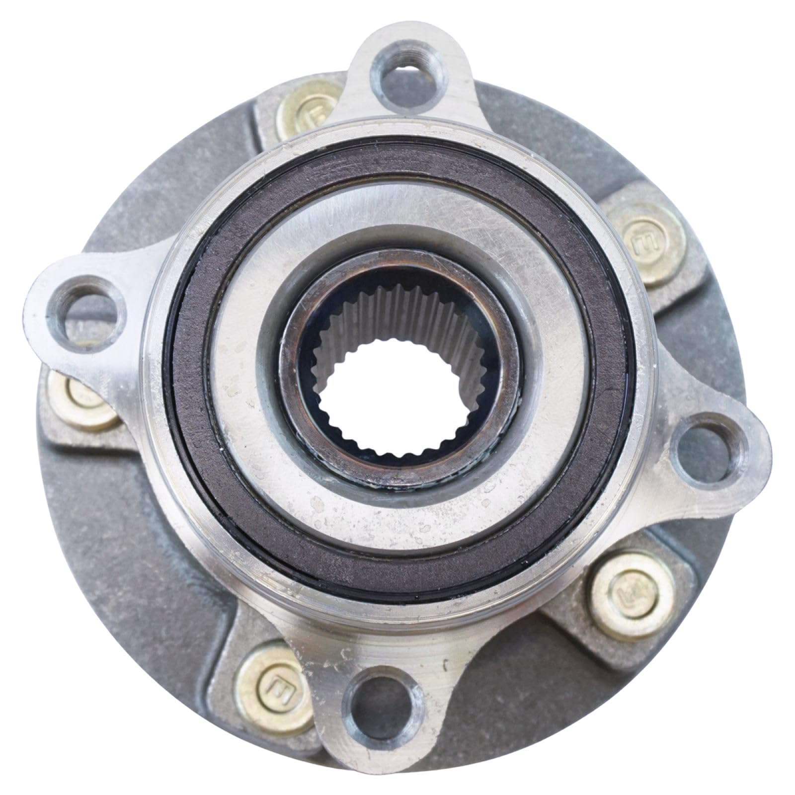 Trq Front Left Right Wheel Hub Bearing Assembly Driver Passenger Side Compatible With 2008-2015 Mitsubishi Lancer