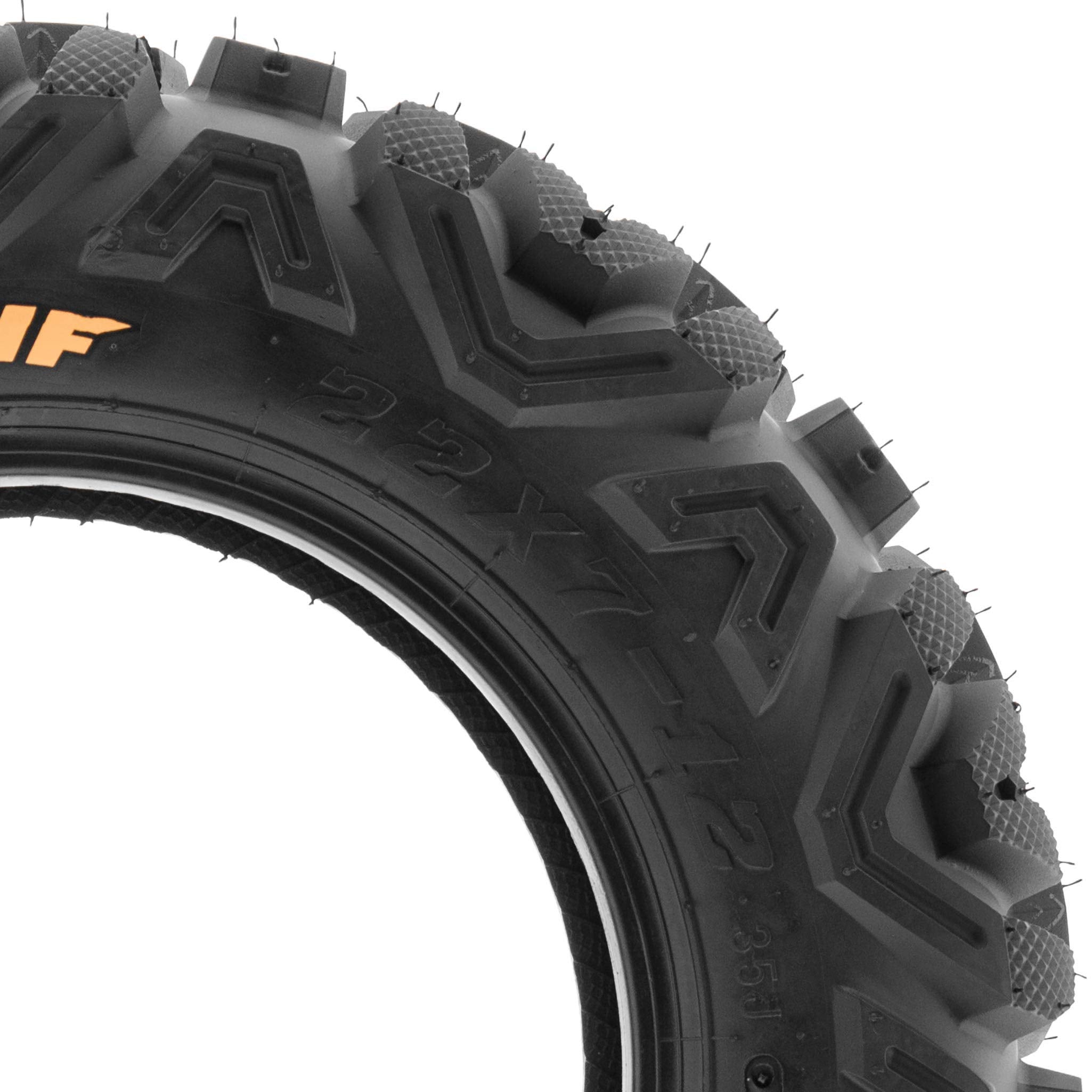 Pair Of 2 Sunf A033 Power.I At 24X10-11 Atv Utv Off-Road Tires All-Terrain, 6 Ply Tubeless