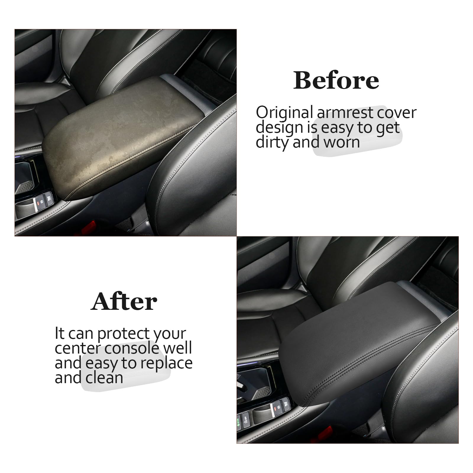 Sktu For 2023 2024 2025 Honda Accord Armrest Cover For 2023 2024 2025 Honda Accord Lx/Ex/Hybrid Sport/Hybrid Ex-L/Hybrid Sport-L