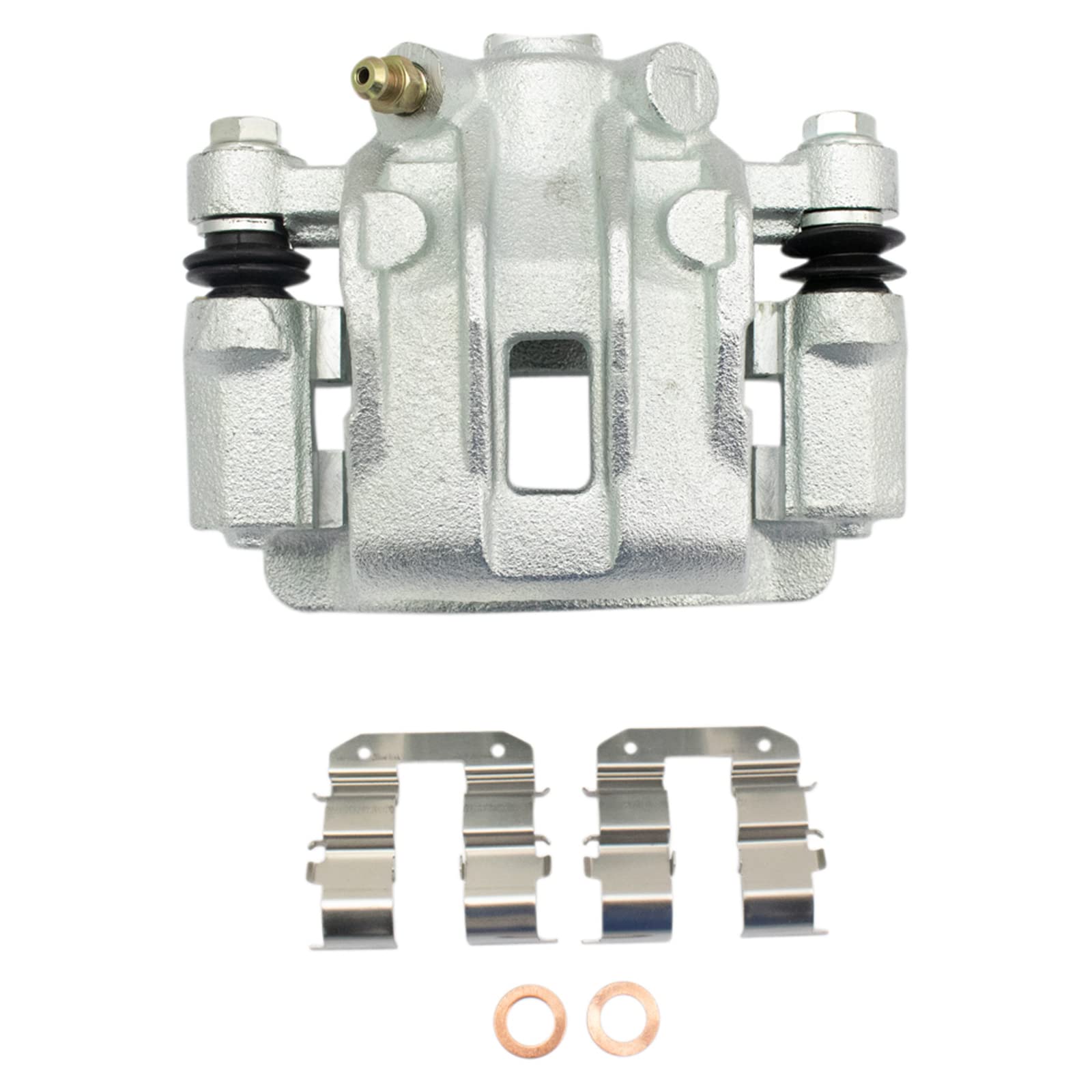 Trq Rear Brake Caliper Set Compatible With 2006-2007 Hyundai Accent 2010-2013 Kia Forte Forte Koup Rio Rio5