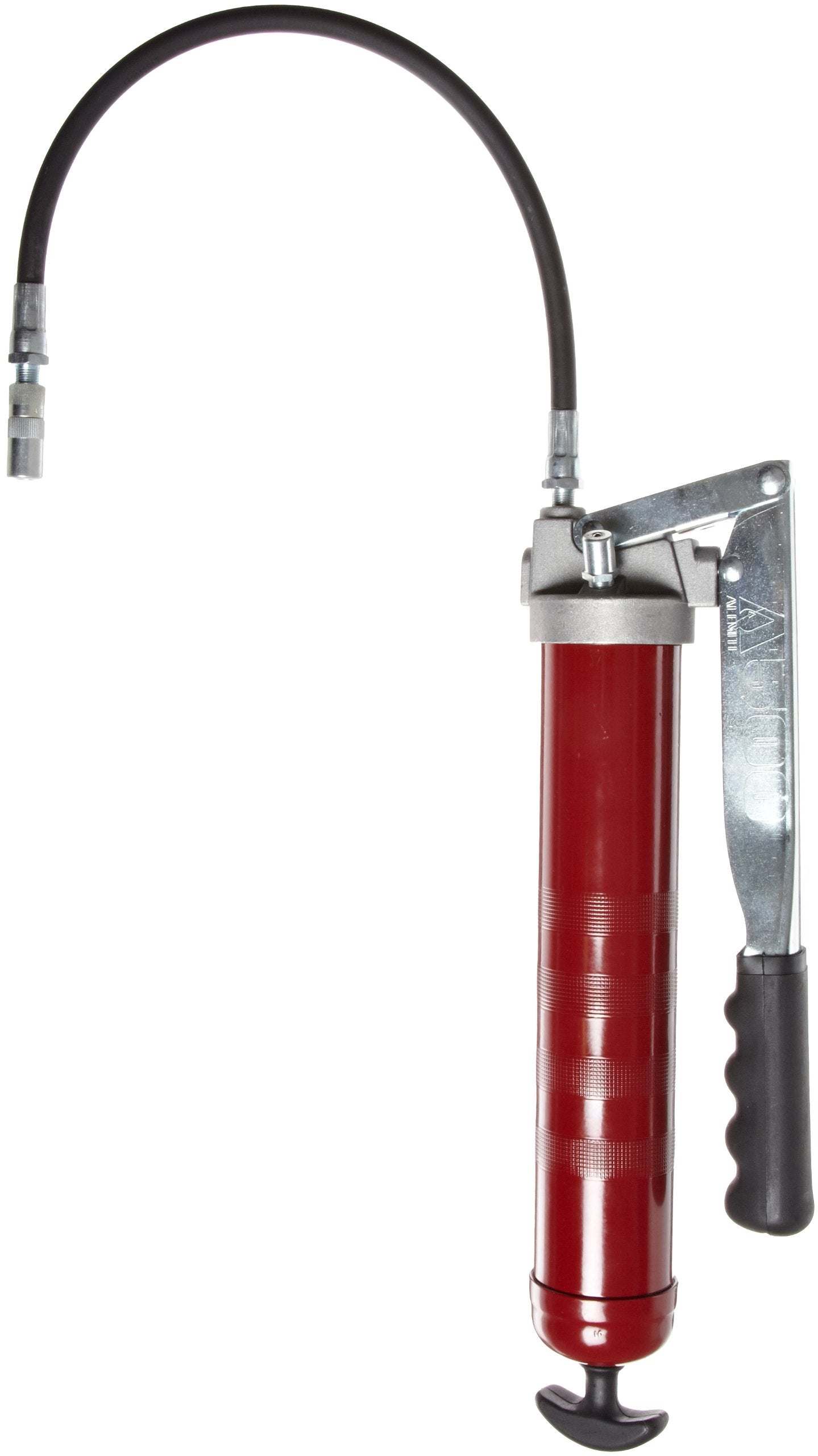 Alemite 500-E Grease Gun, Develops Up To 10,000 Psi, Delivery 1 Oz./21 Strokes, 16 Oz. Bulk Or 14 Oz. Cartridge, With 18'' Hose
