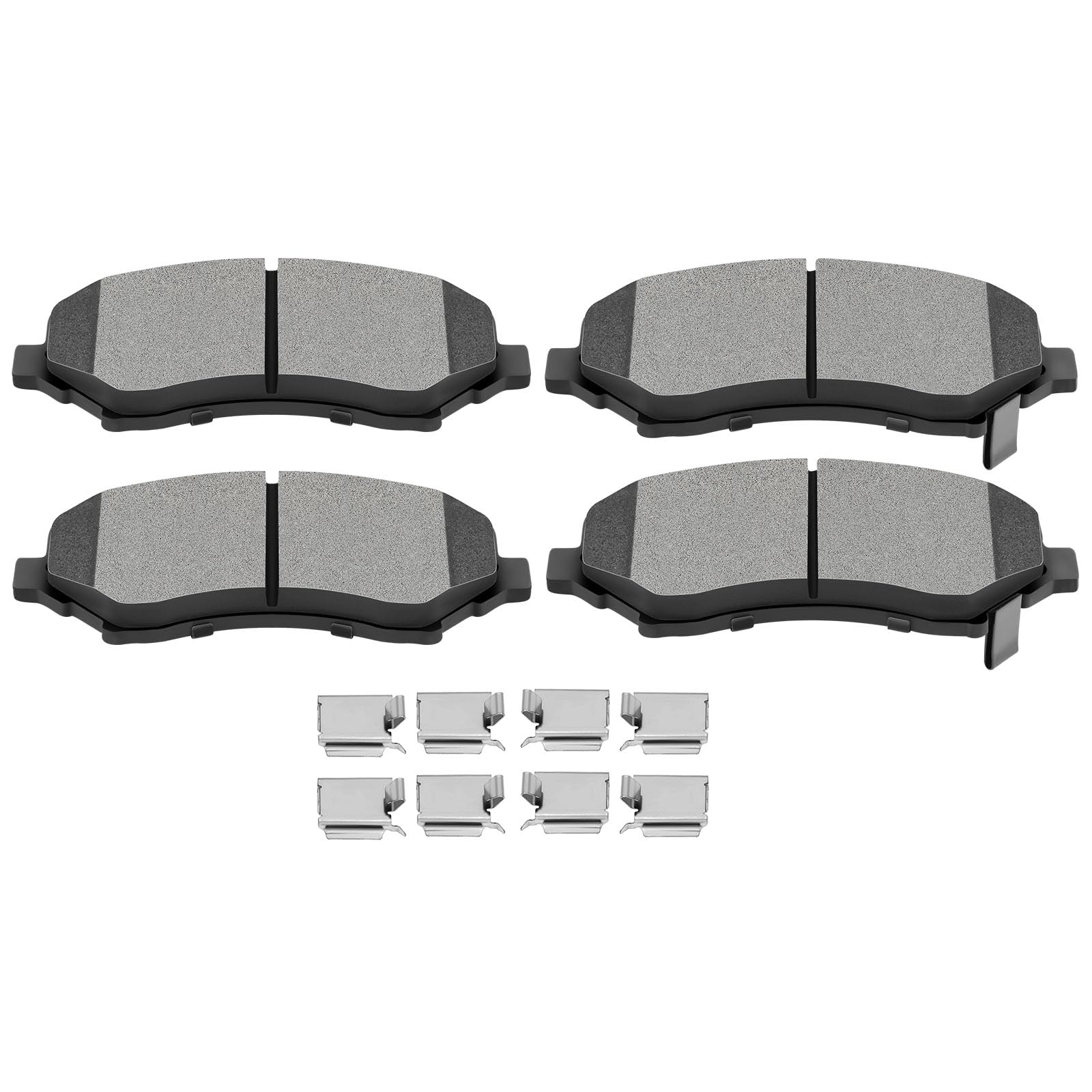 SCITOO D1327 Ceramic Brake Pads Kits Front For Chrysler Town & Country,for Dodge Grand Caravan,Journey,Nitro,for Jeep Liberty,Wr