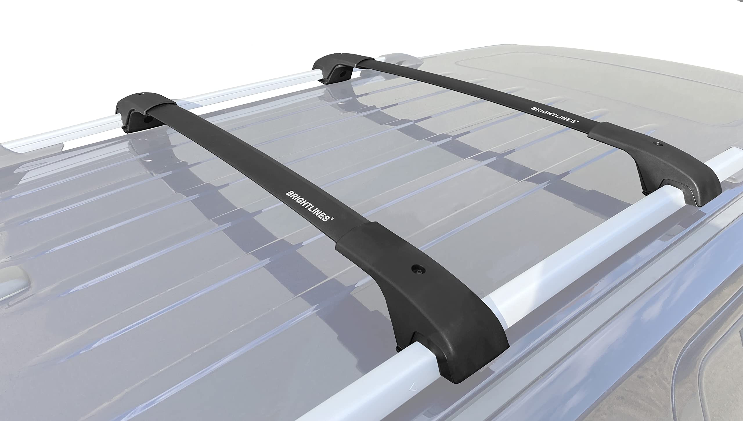 Brightlines Roof Rack Crossbars Compatible With 2018 2019 2020 2021 2022 2023 2024 Volkswagen Tiguan And 2022 2023 2024 Taos