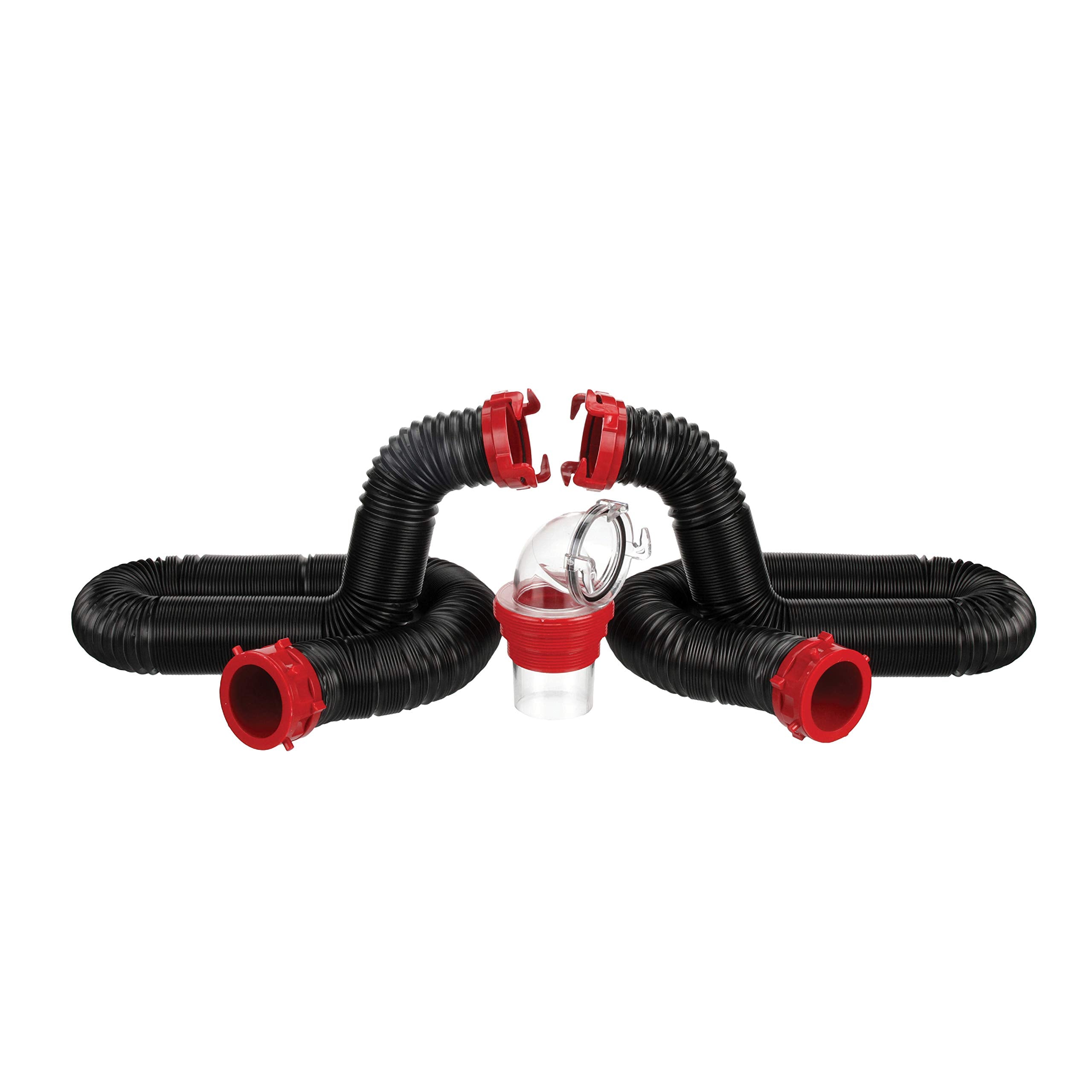 Valterra 20Foot Dominator RV Sewer Hose Kit, Sewer Hose for RV Camper, Includes 2 Attachable 10Foot Hoses with Rotating Fittin
