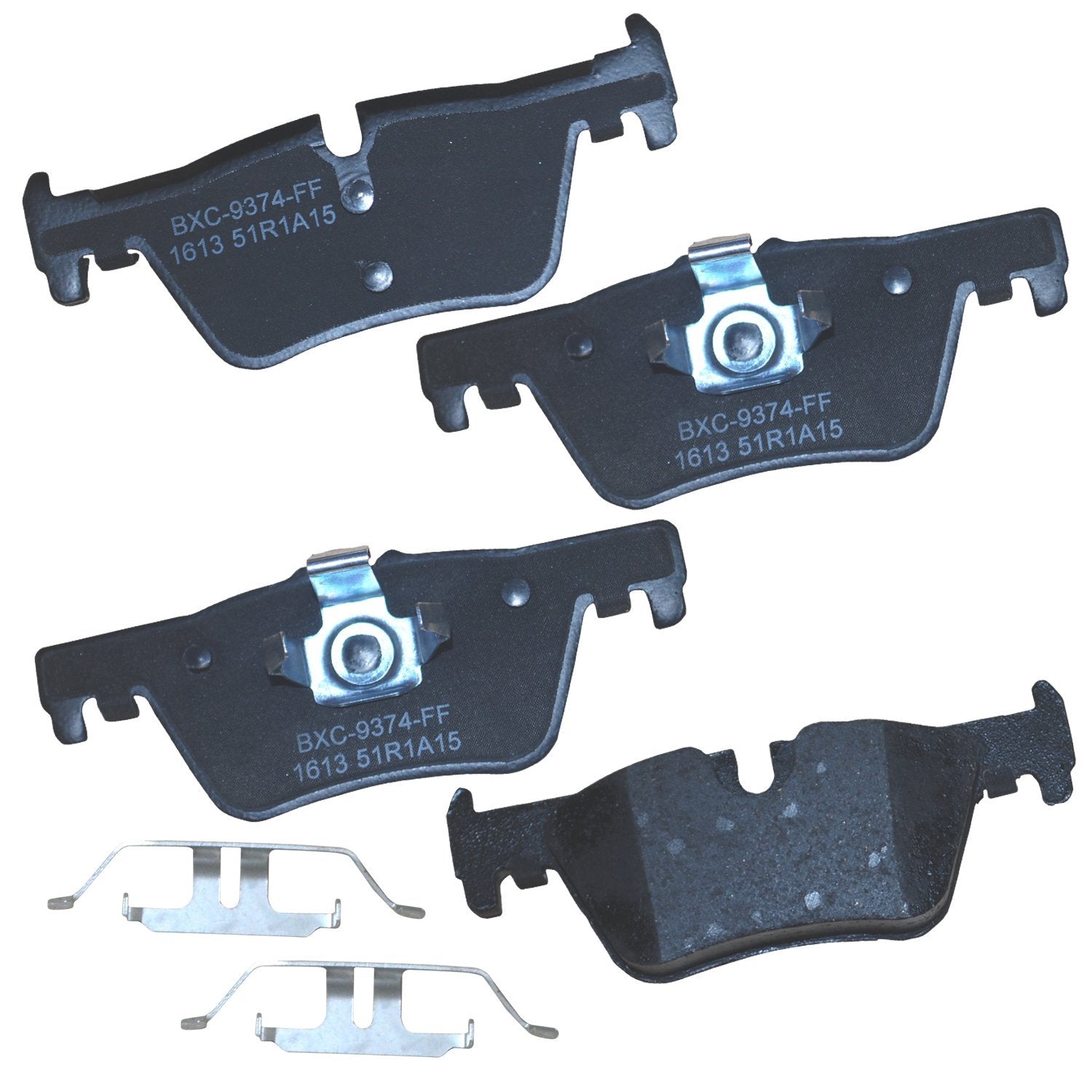 Bendix Premium Sbc1613 Ceramic Rear Brake Pads For Select Models Bmw 118I,120I,220I,228I,Xdrive,230I,318I,320I,328D,328I,Gt 330E