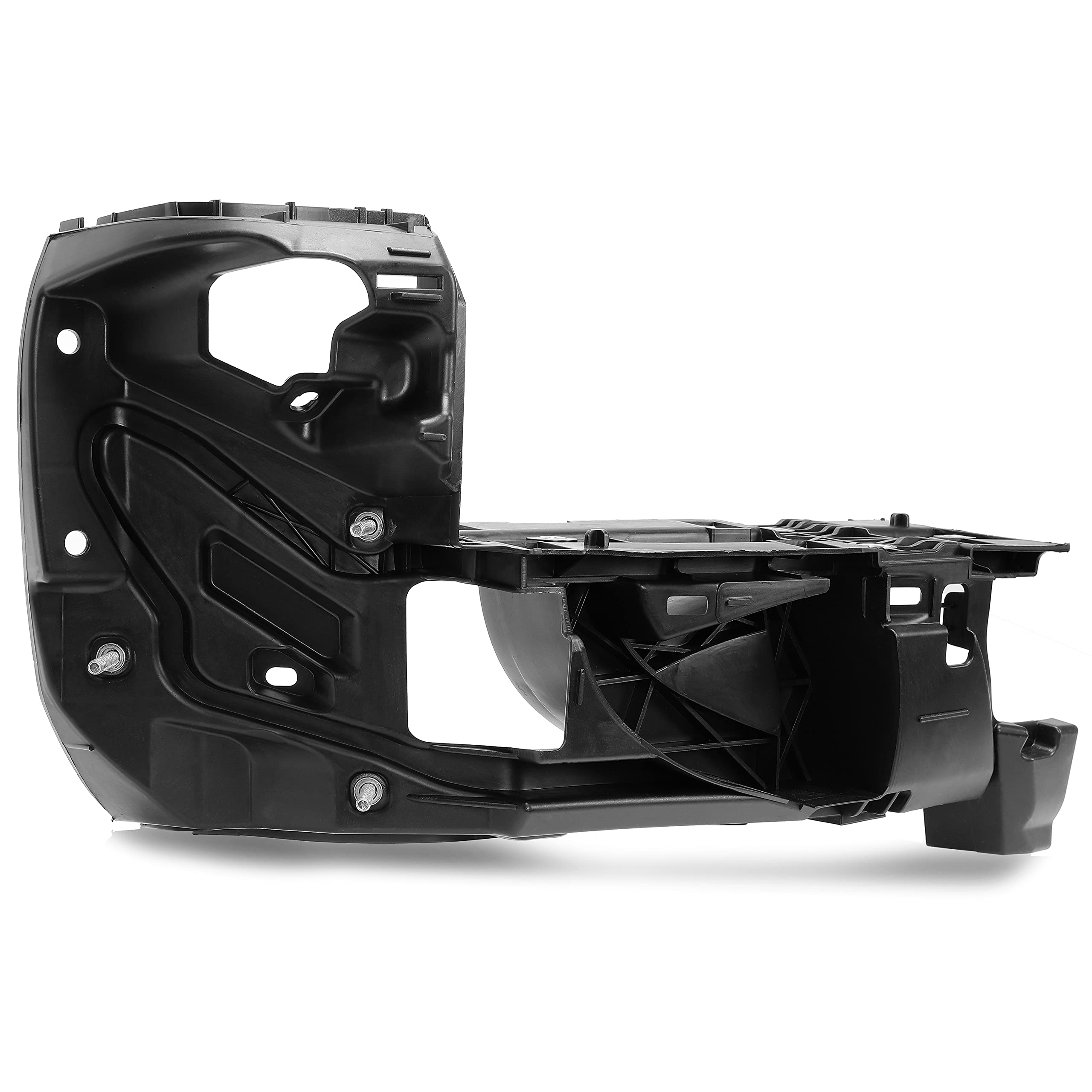HECASA Rear Bumper Outer Extension Bracket Driver Side LH, Plastic, Black, Compatible with Tacoma 2016-2022, Model MO-515
