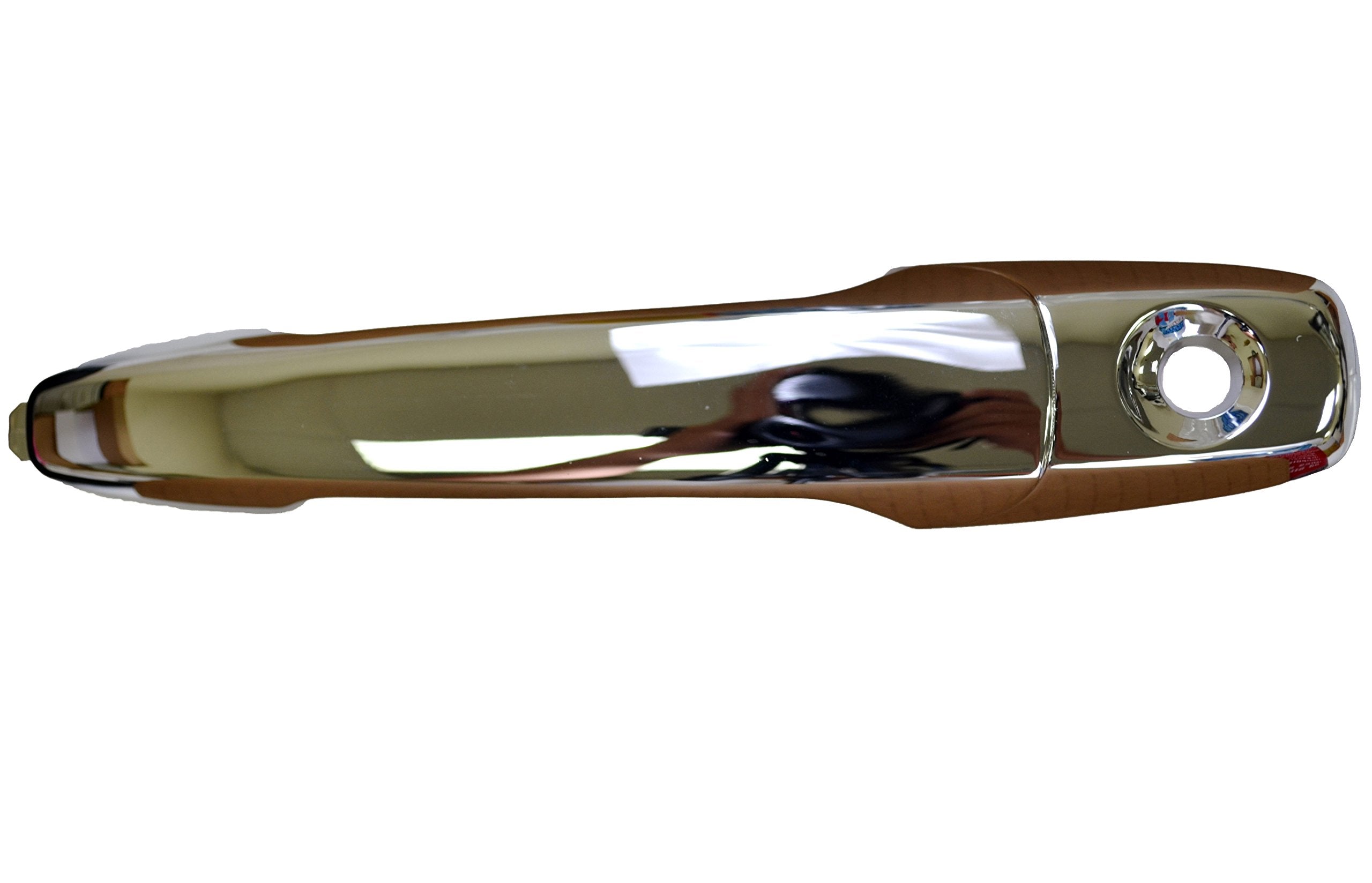 Pt Auto Warehouse Fo-3705M-Fl - Outside Exterior Outer Door Handle, Chrome - Driver Side Front