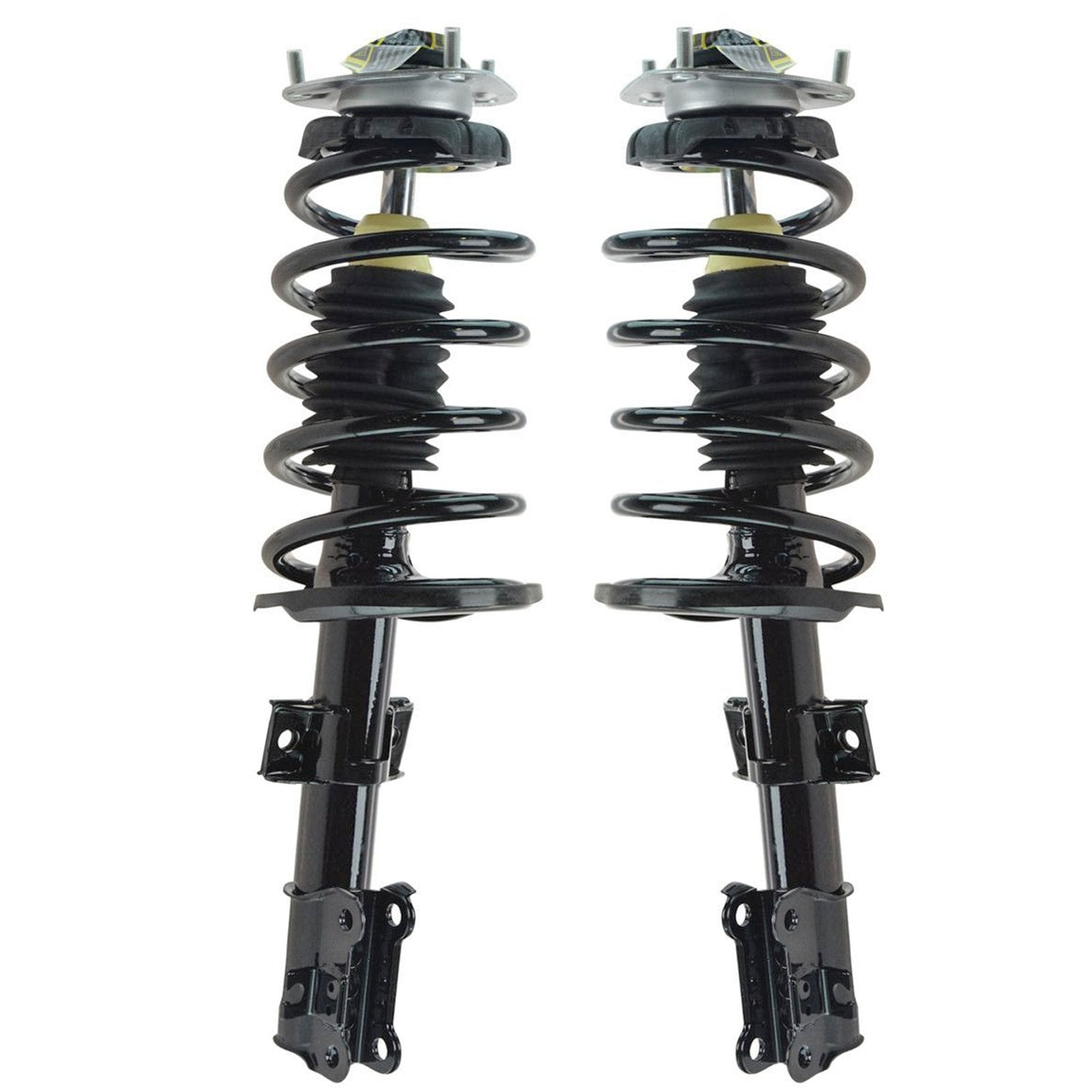 Trq Front Strut & Coil Spring Assembly Set Driver & Passenger Sides Compatible With 03-14 Volvo Xc90