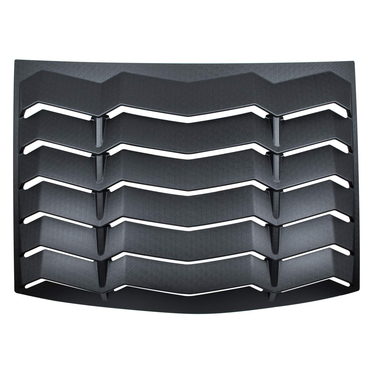 Cumart 2005-2014 Rear Window Louvers Windshield Sun Shade Cover Lambo Style Matte Black Compatible With Ford Mustang 2005 2006 2