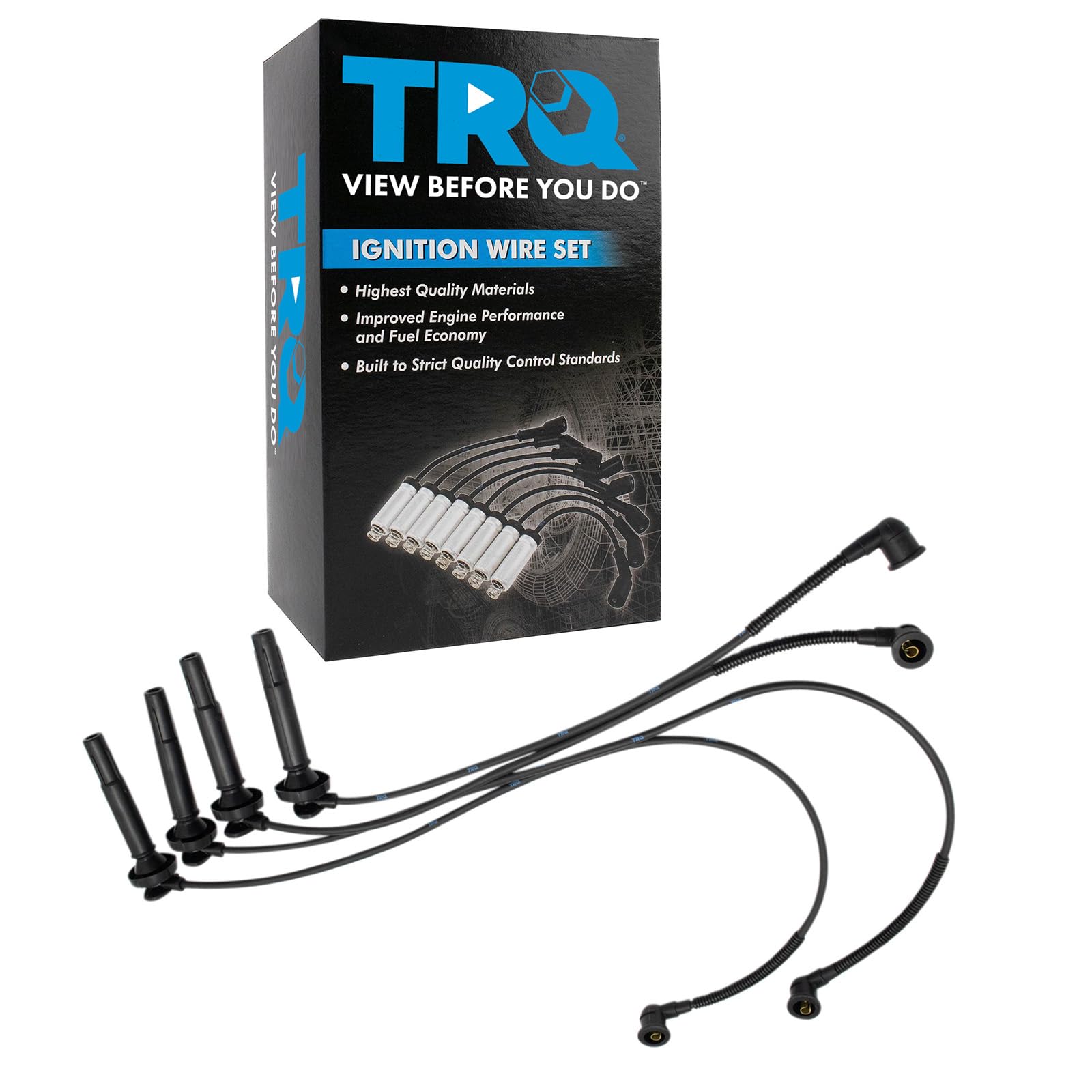 Trq Engine Ignition Spark Plug Wire Kit Set For Subaru Legacy Impreza Forester Outback