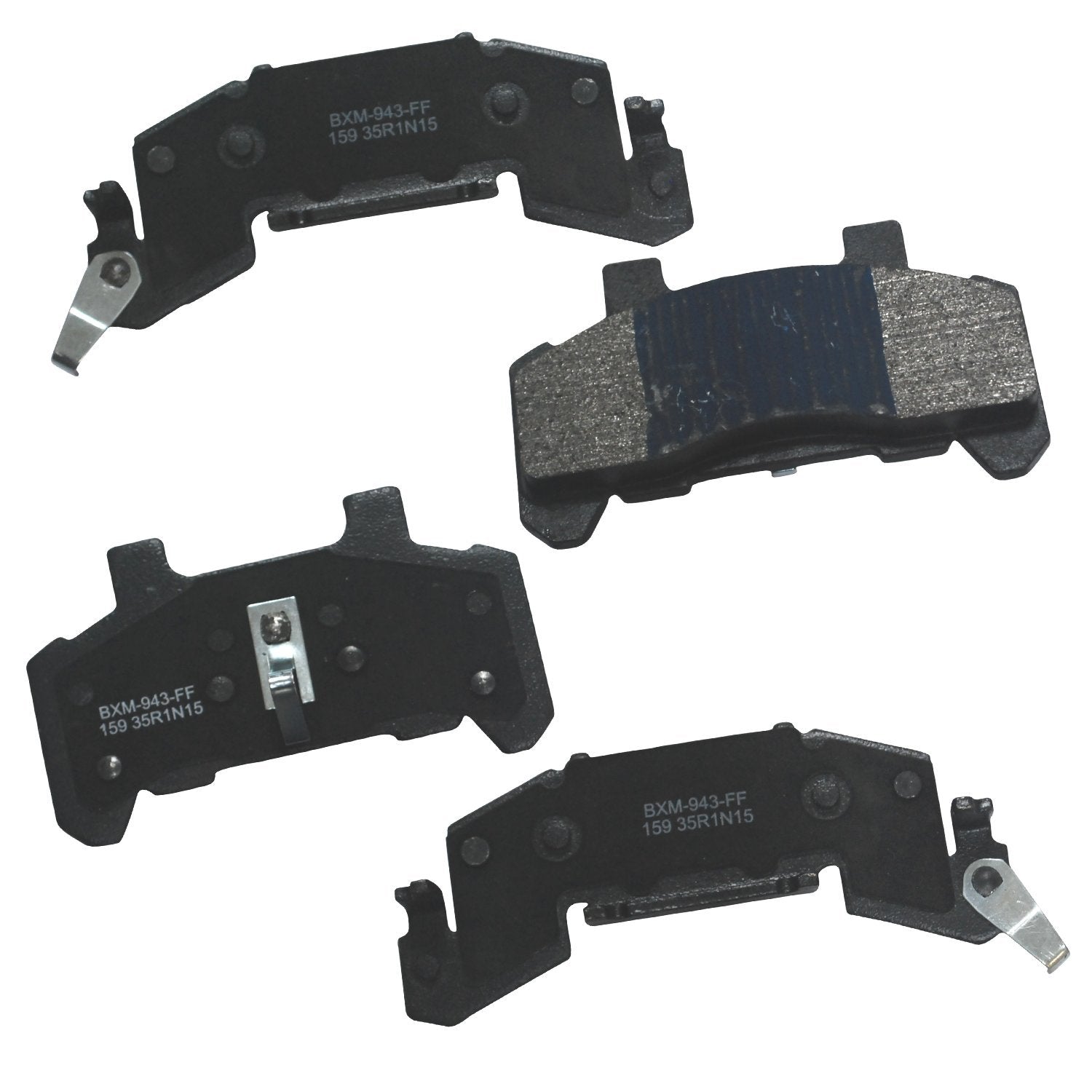 Bendix Premium Sbm159 Semi-Metallic Front Brake Pads For Buick Century,Skylark,Chevrolet Celebrity,Citation,Citation Ii,Oldsmobi