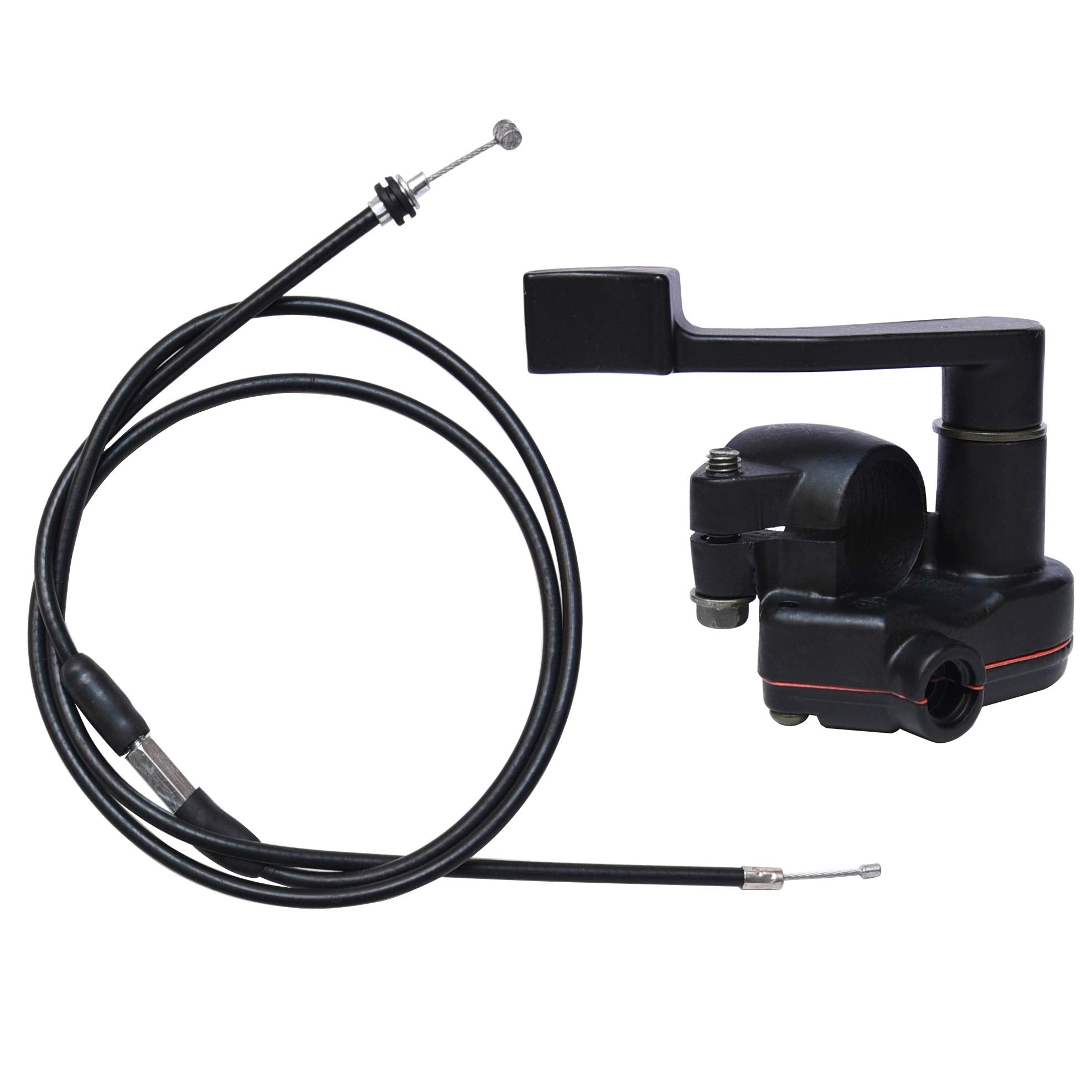 7/8'' 22Mm Thumb Throttle Cable Accelerator Handle Assembly For 50Cc 70Cc 90Cc 110Cc 125Cc 250Cc Atv Quad Go Kart Taotao Pit Bik