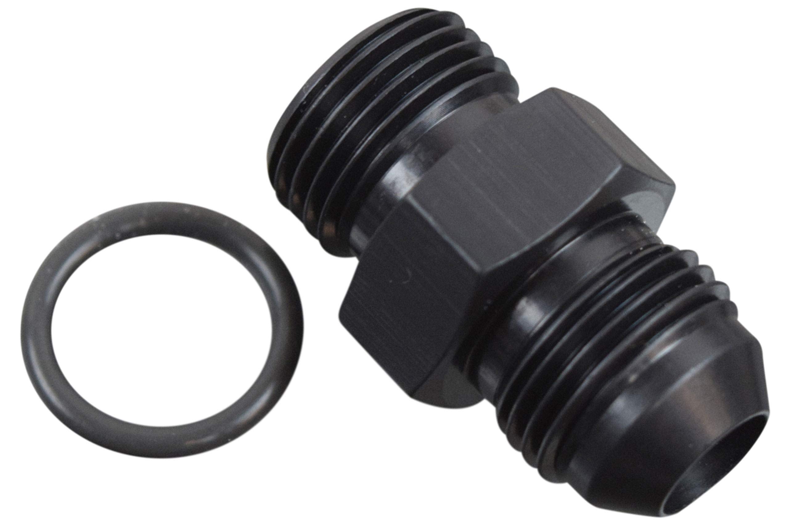 Ict Billet -6An Flare To 8 Oring Orb Male Fuel Pump Rail Adapter Fitting Flare Hose Plumbing Oil Straight Thread Regulator Port 
