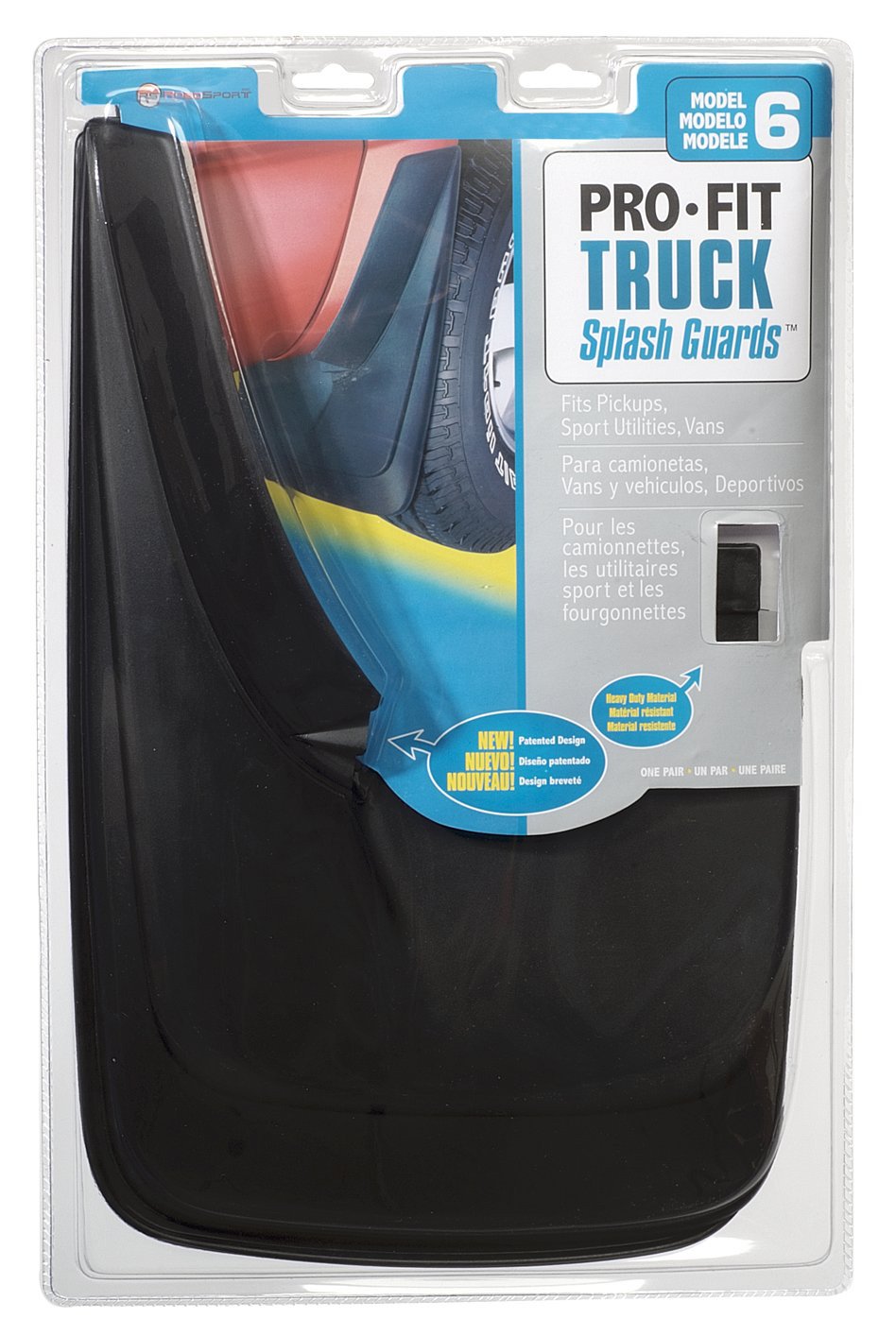 Power Flow Roadsport 6416 Pro Fit Truck/Suv/Van Splash Guard